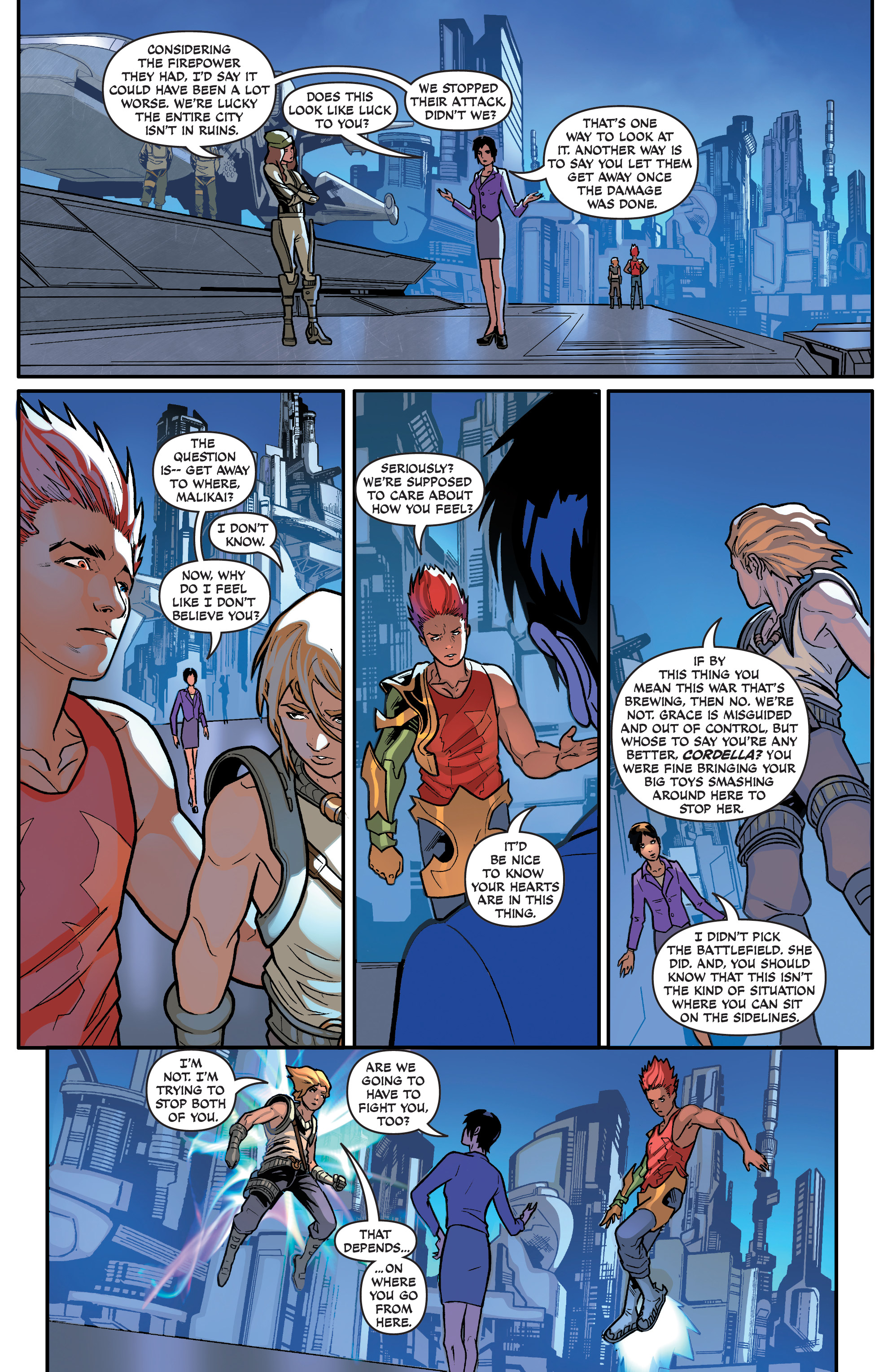 Read online Soulfire comic -  Issue #3 - 11