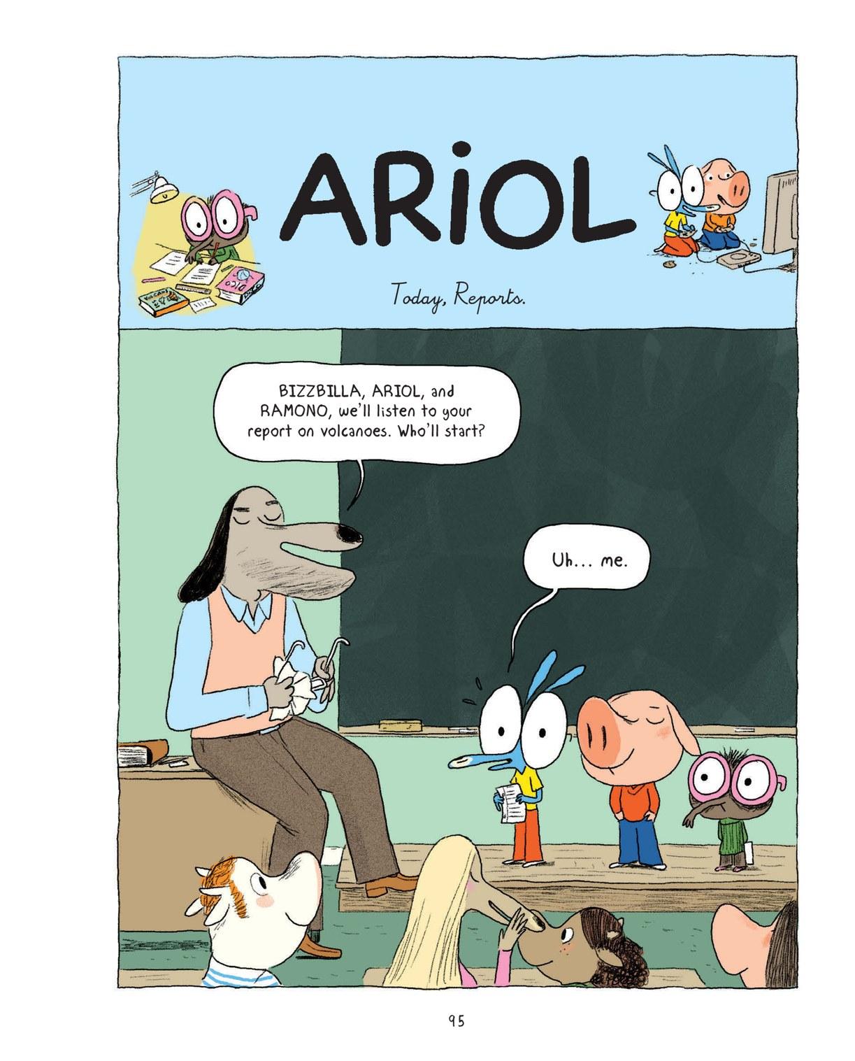 Read online Ariol comic -  Issue # TPB 3 - 97