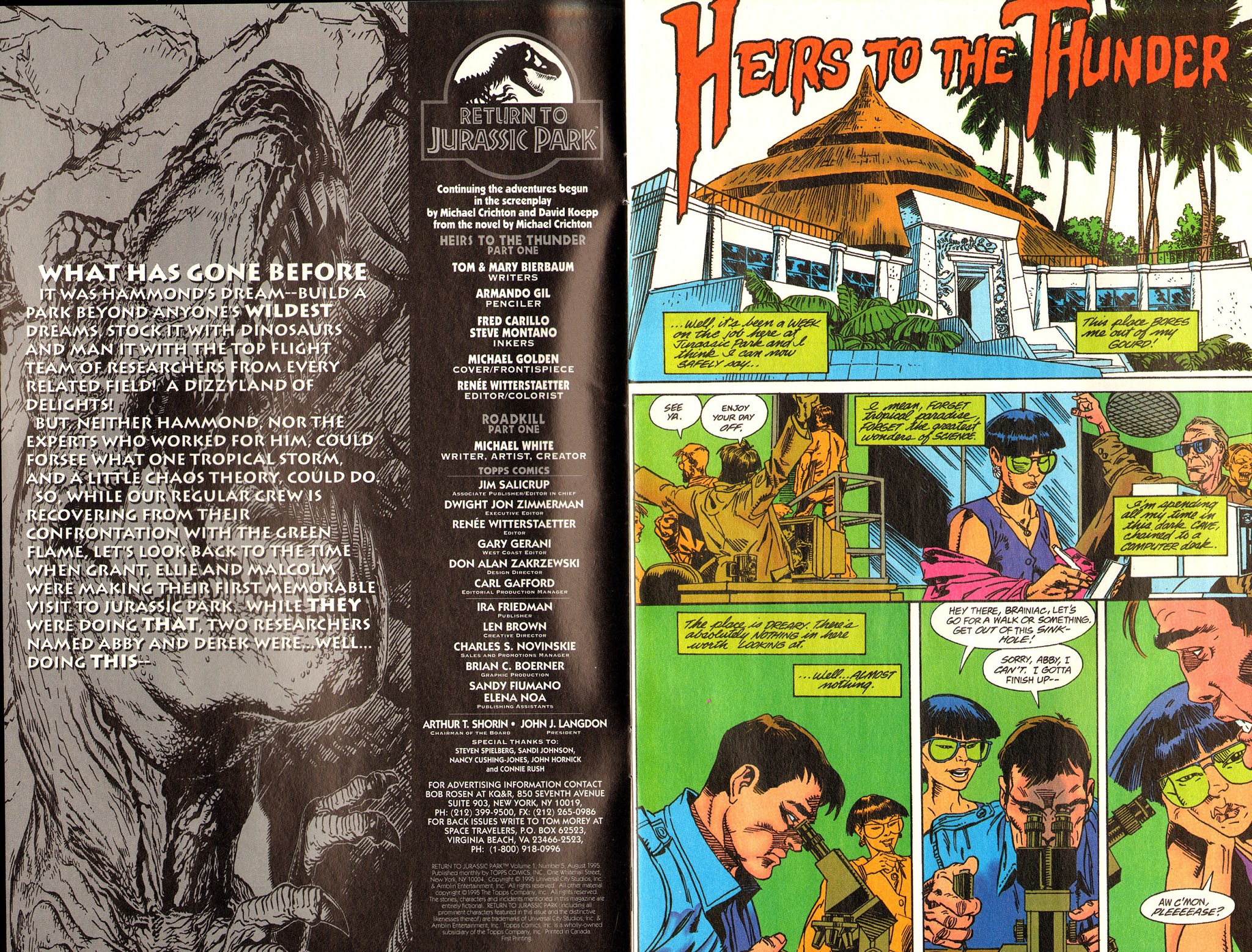 Read online Return To Jurassic Park comic -  Issue #5 - 3