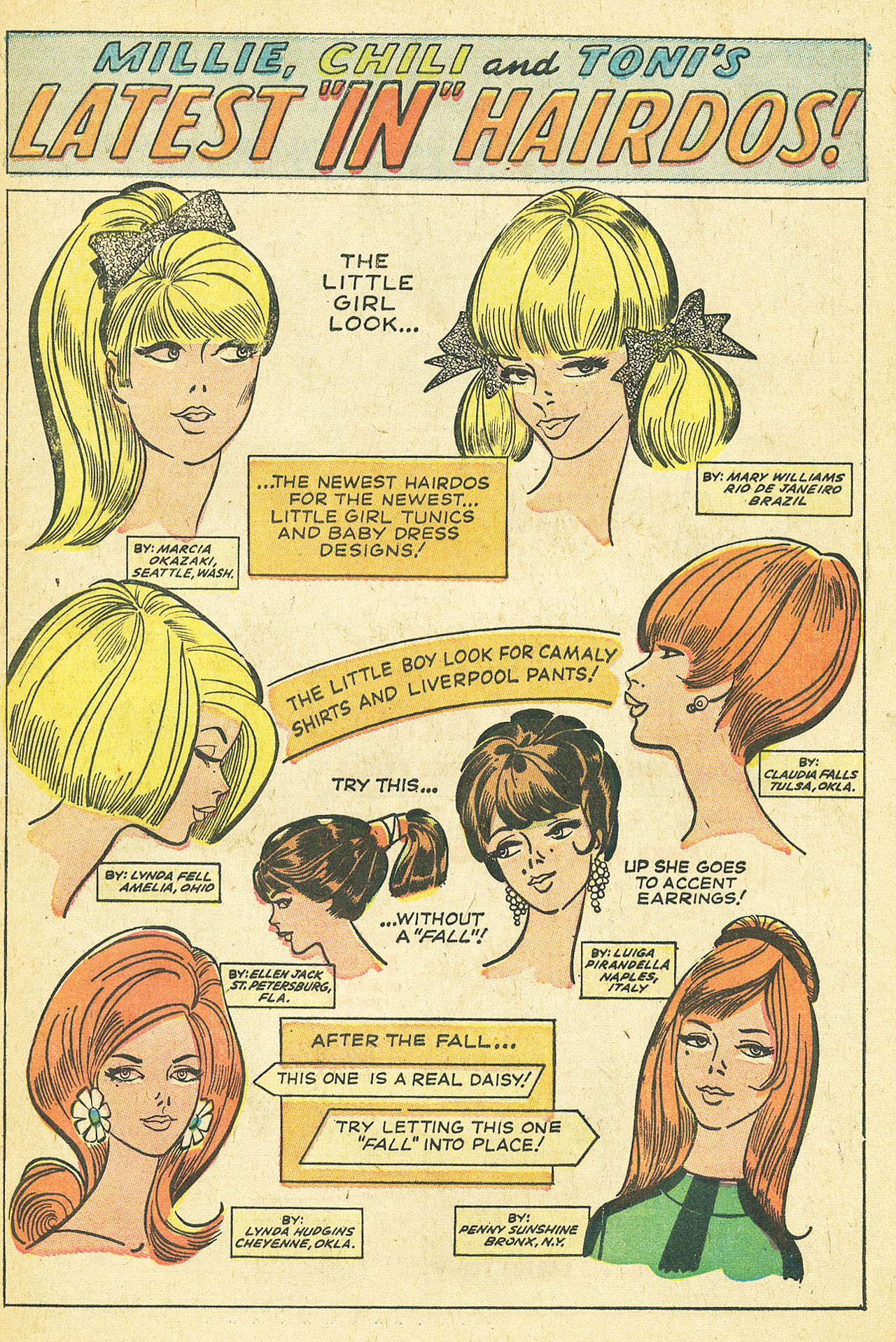 Read online Millie the Model comic -  Issue #147 - 7