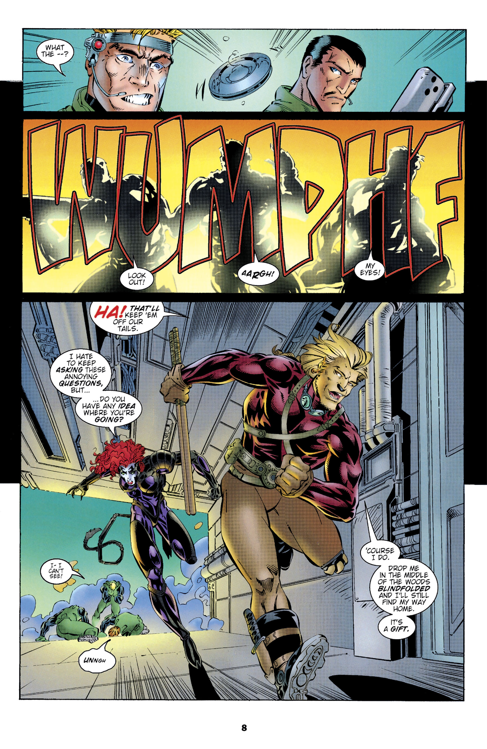 Read online Backlash comic -  Issue #9 - 9