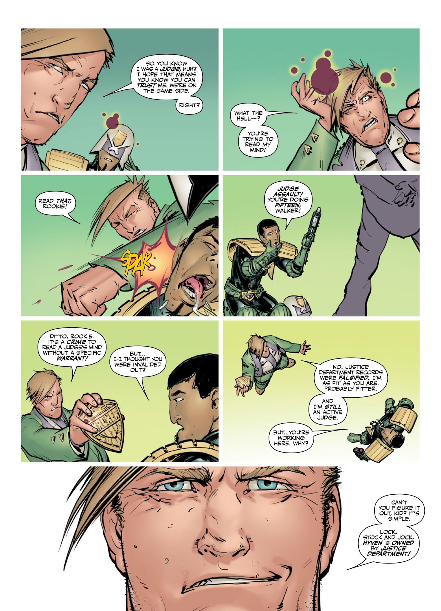 Read online Judge Anderson: The Psi Files comic -  Issue # TPB 5 - 104