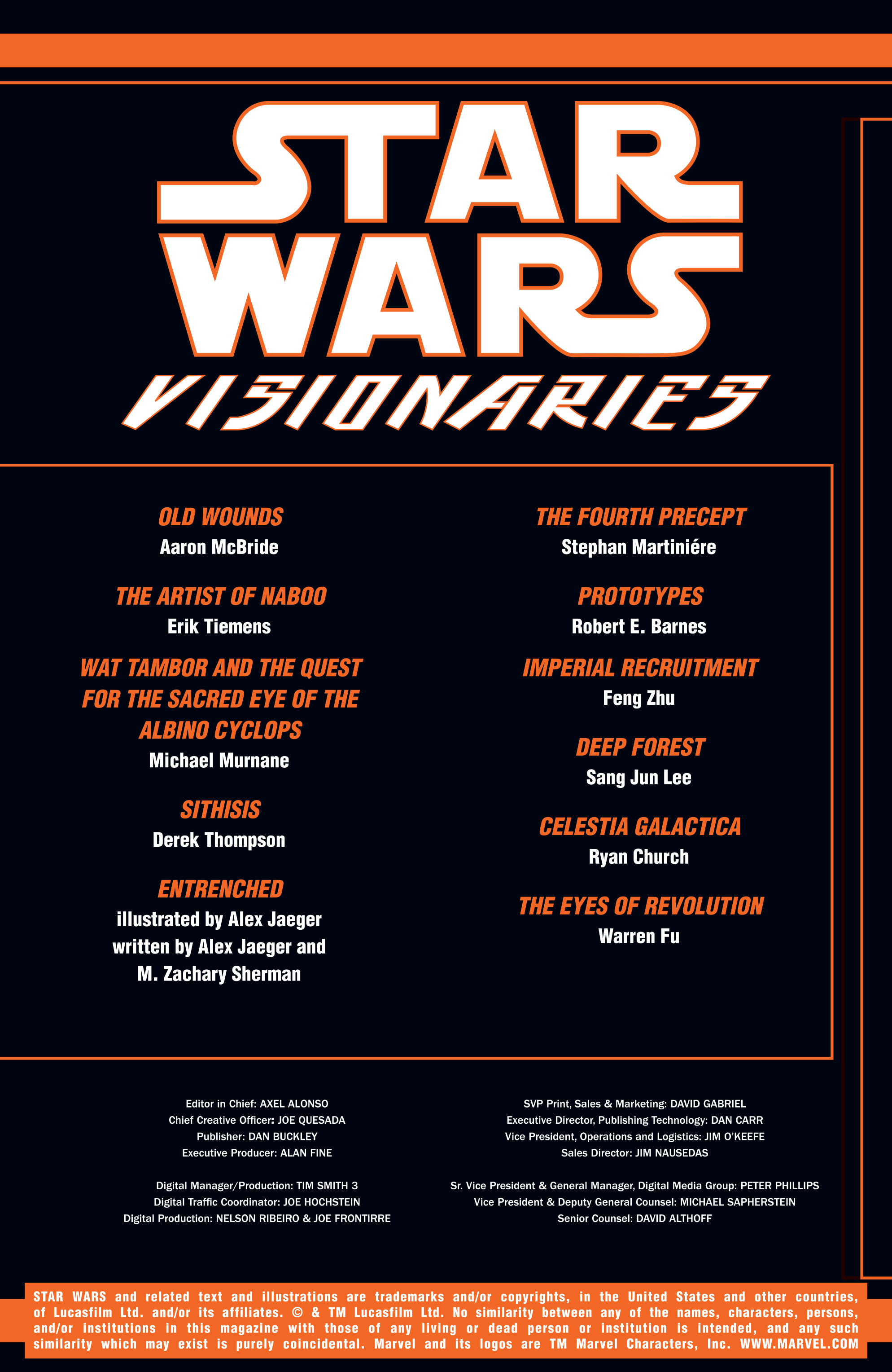 Read online Star Wars Visionaries comic -  Issue # Full - 2