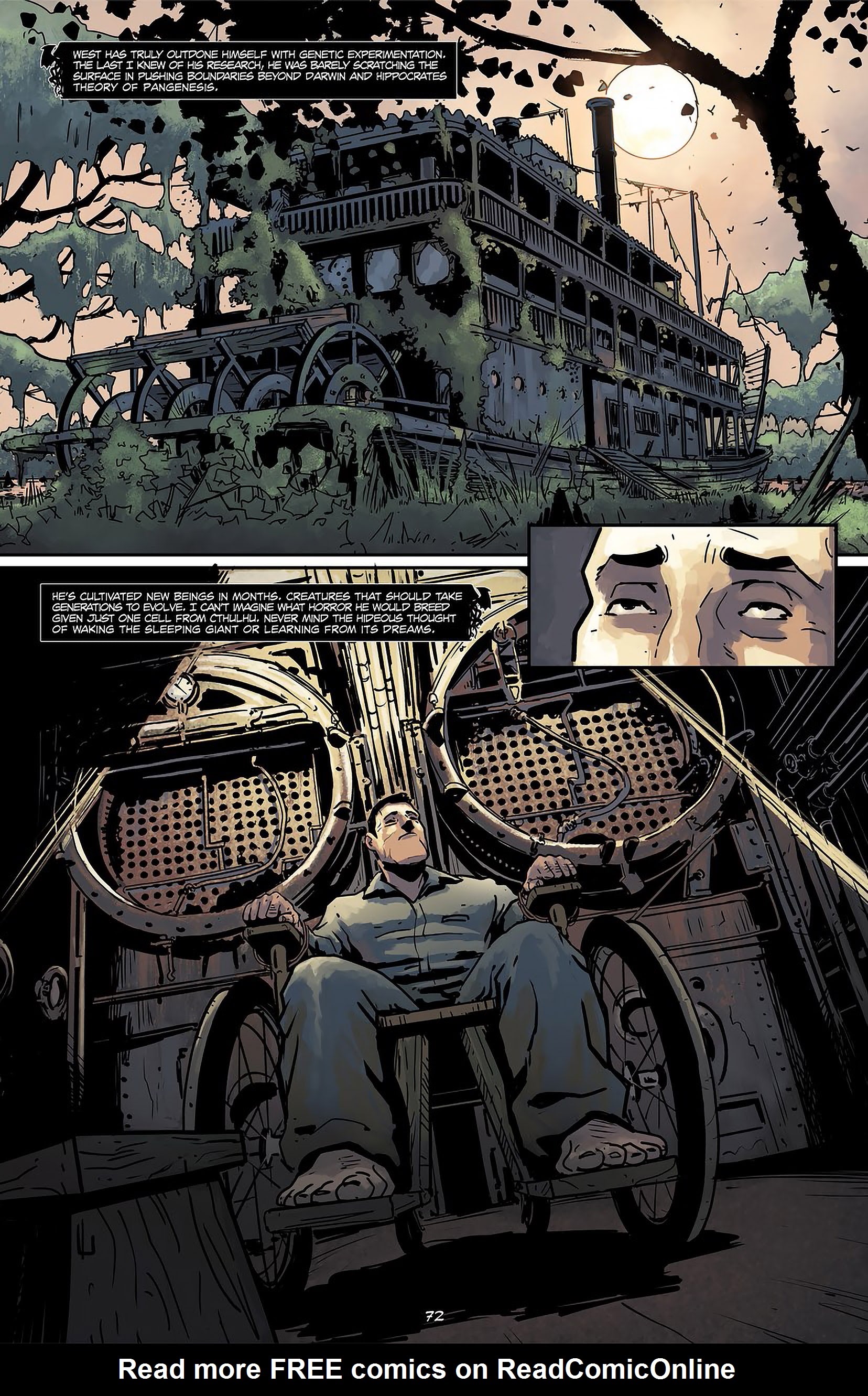 Read online Lovecraft P.I. - The Curious Case of ReAnimator comic -  Issue # TPB - 73