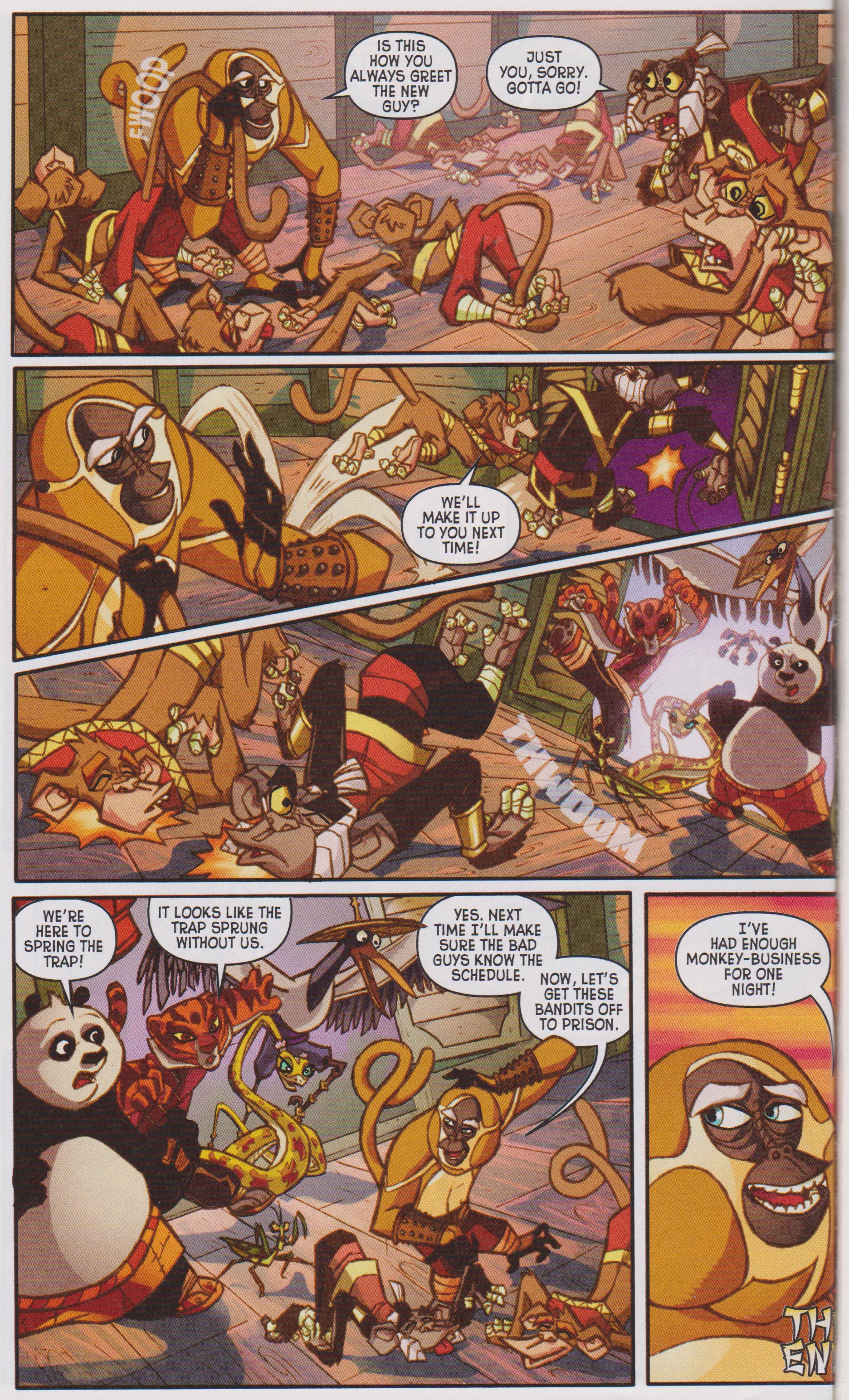 Read online Kung Fu Panda Everyone is Kung Fu Fighting comic -  Issue # TPB (Part 3) - 40
