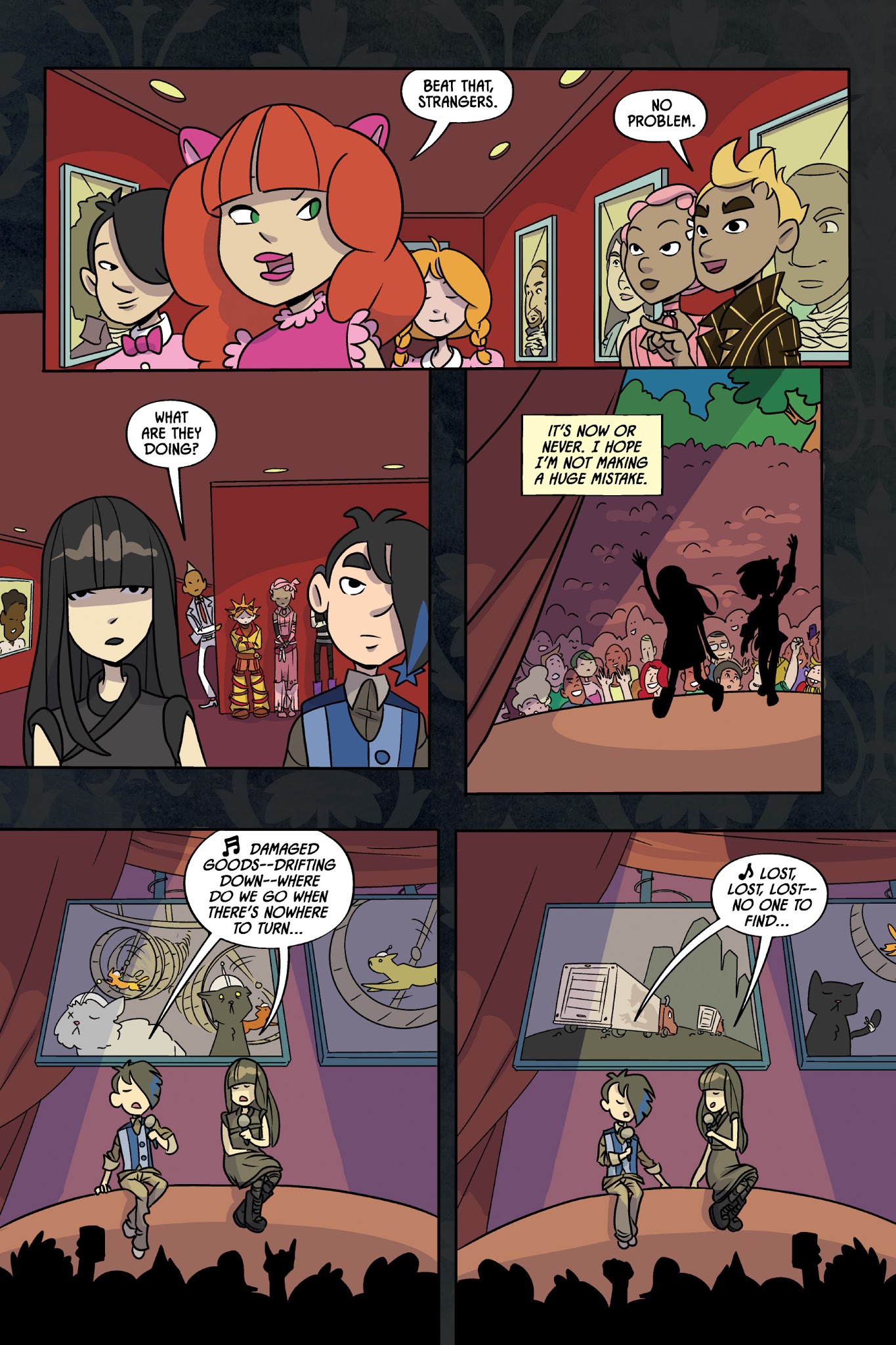 Read online Emily and the Strangers: Road To Nowhere Tour comic -  Issue # Full - 27