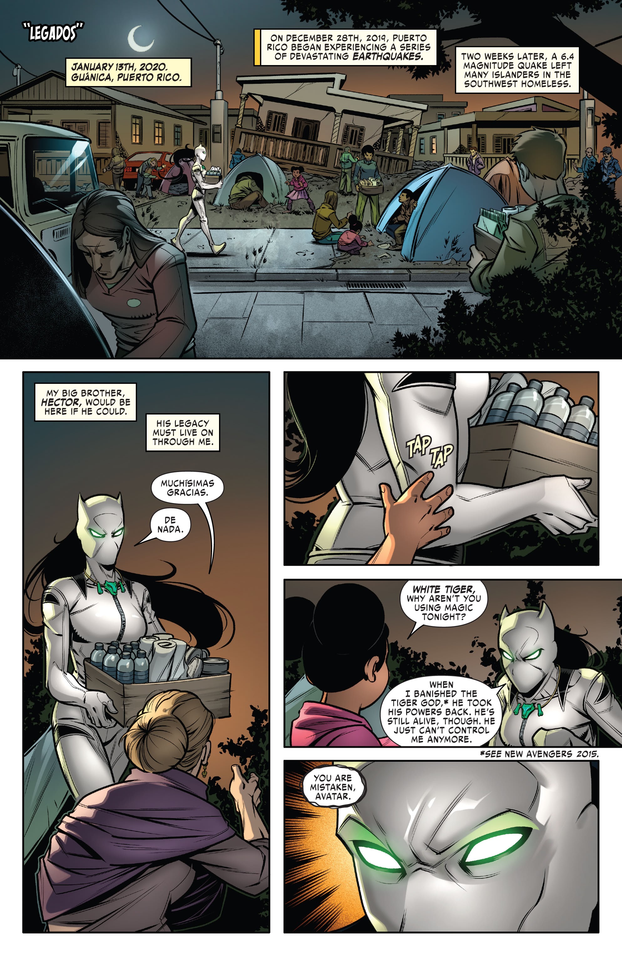 Read online Marvel's Voices: Community comic -  Issue # TPB - 23