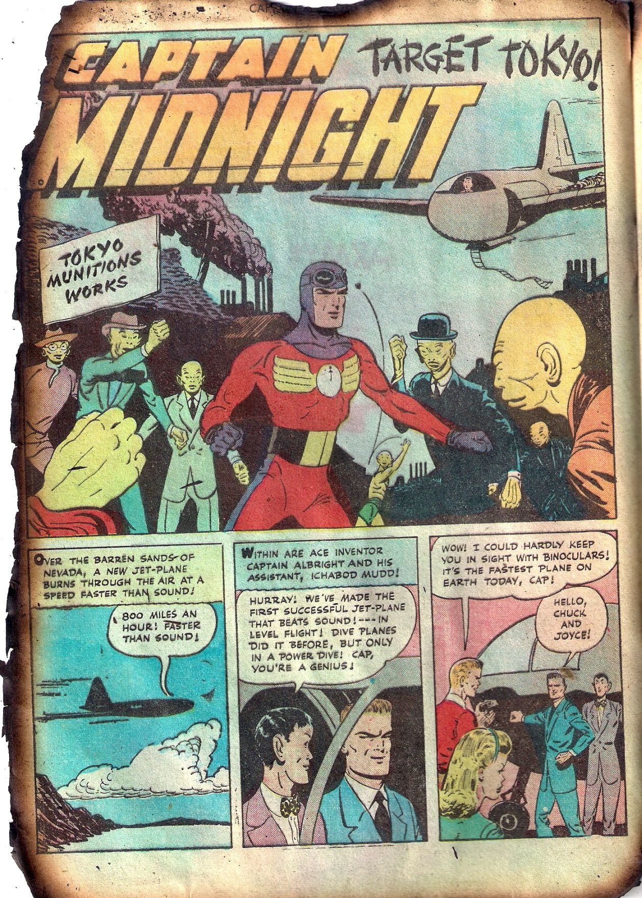 Read online Captain Midnight (1942) comic -  Issue #33 - 4
