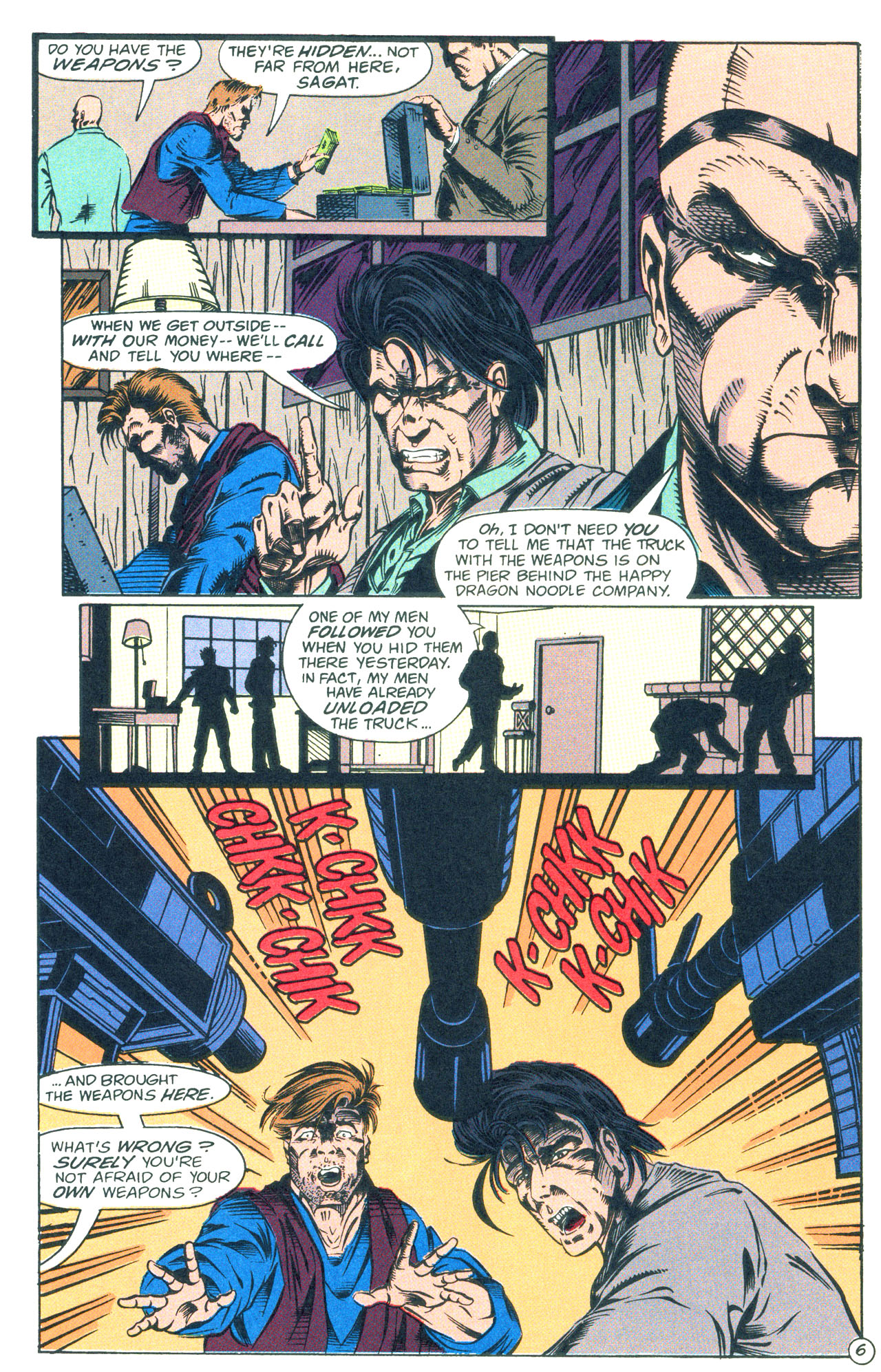 Read online Street Fighter: The Battle For Shadaloo comic -  Issue # Full - 7