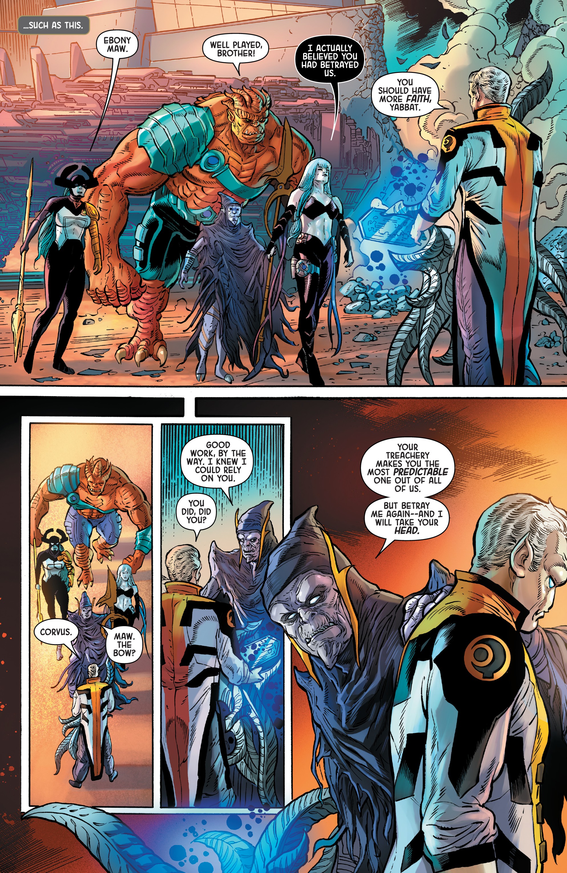 Read online Black Order comic -  Issue #5 - 16