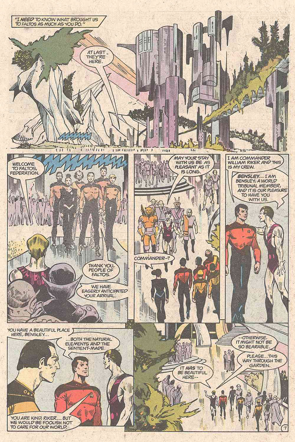Read online Star Trek: The Next Generation (1988) comic -  Issue #6 - 8
