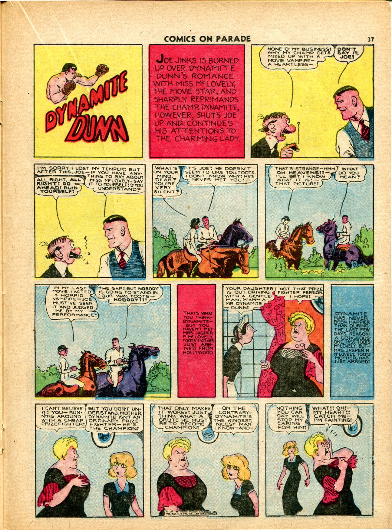 Read online Comics on Parade comic -  Issue #21 - 39