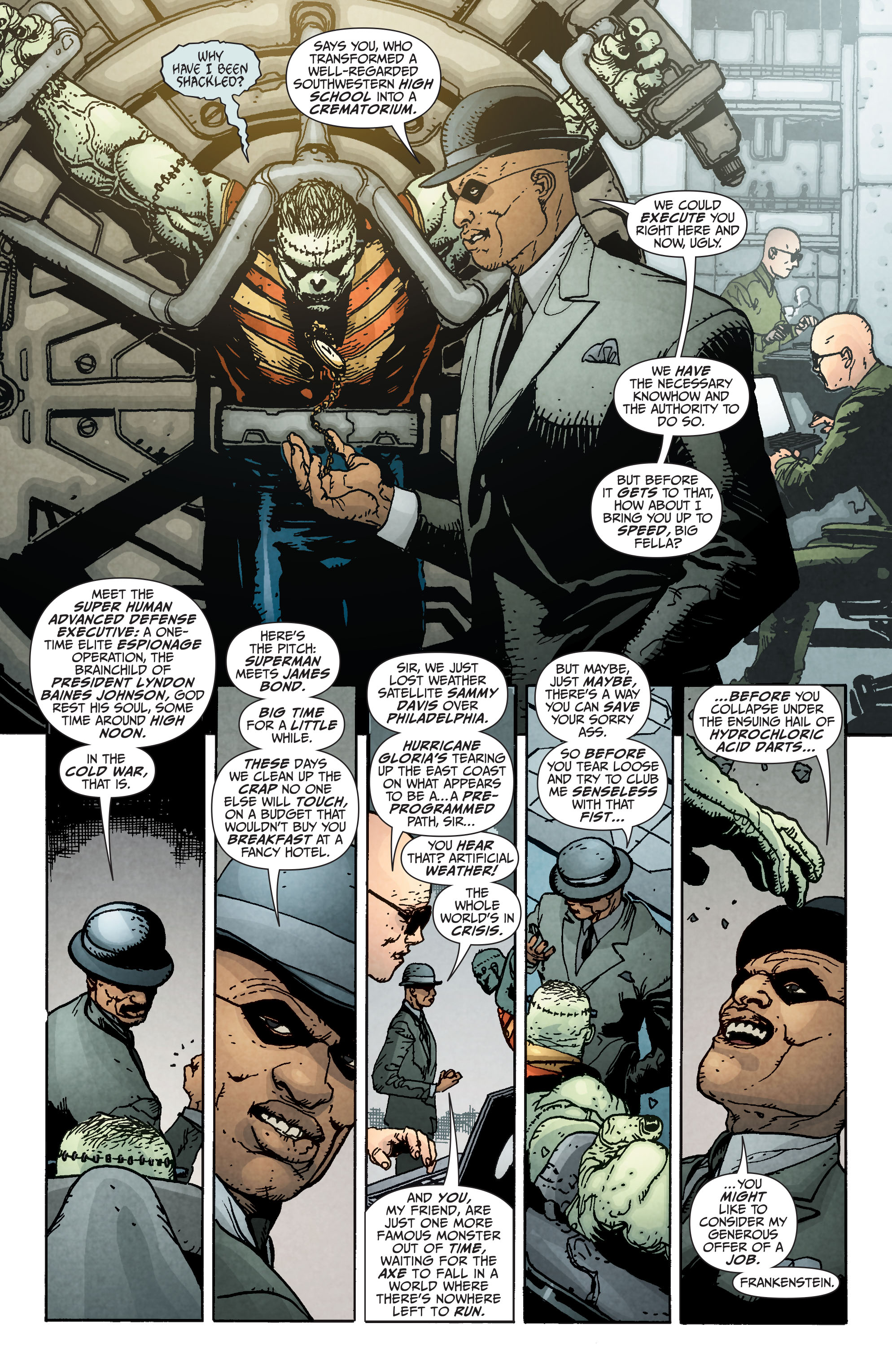 Read online Seven Soldiers: Frankenstein comic -  Issue #3 - 11