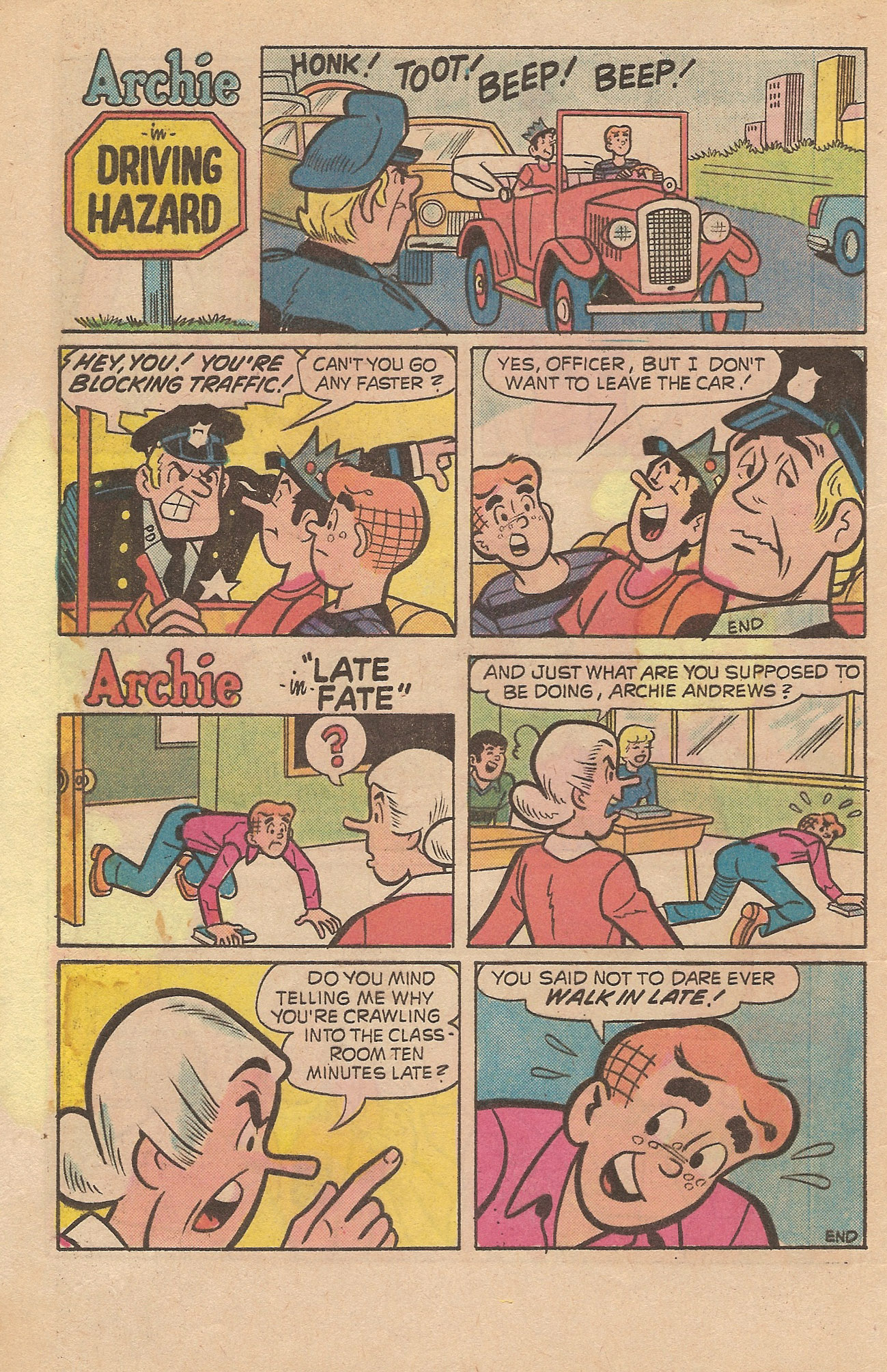 Read online Pep Comics comic -  Issue #308 - 8