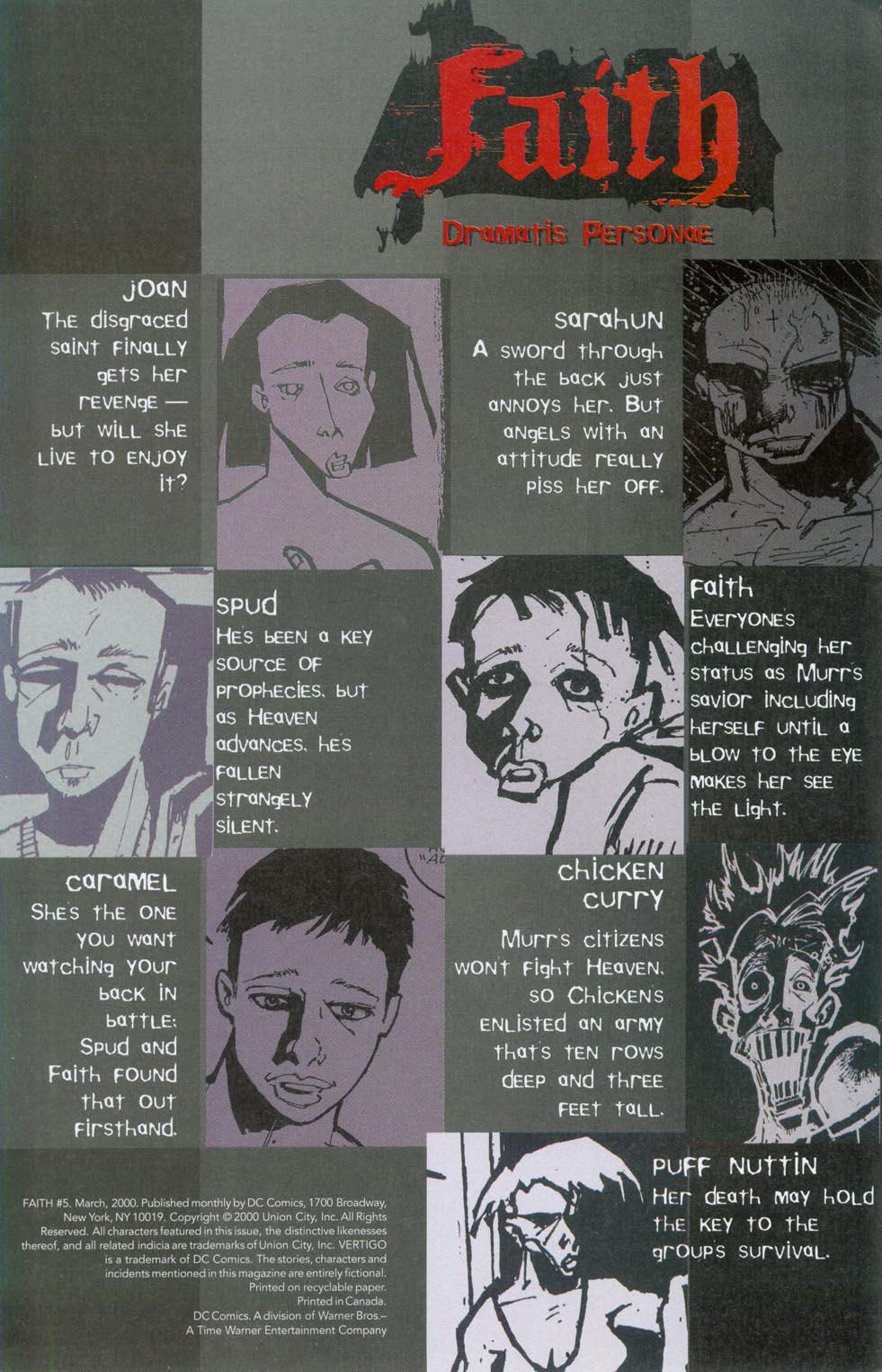 Read online Faith (1999) comic -  Issue #5 - 3