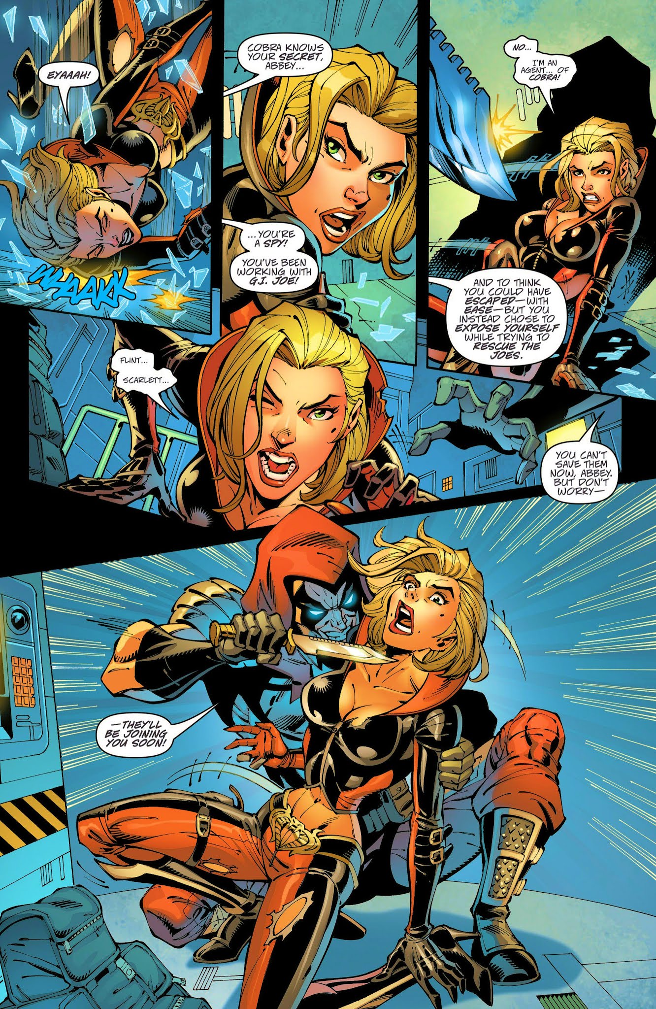 Read online Danger Girl/G.I. Joe comic -  Issue #4 - 5