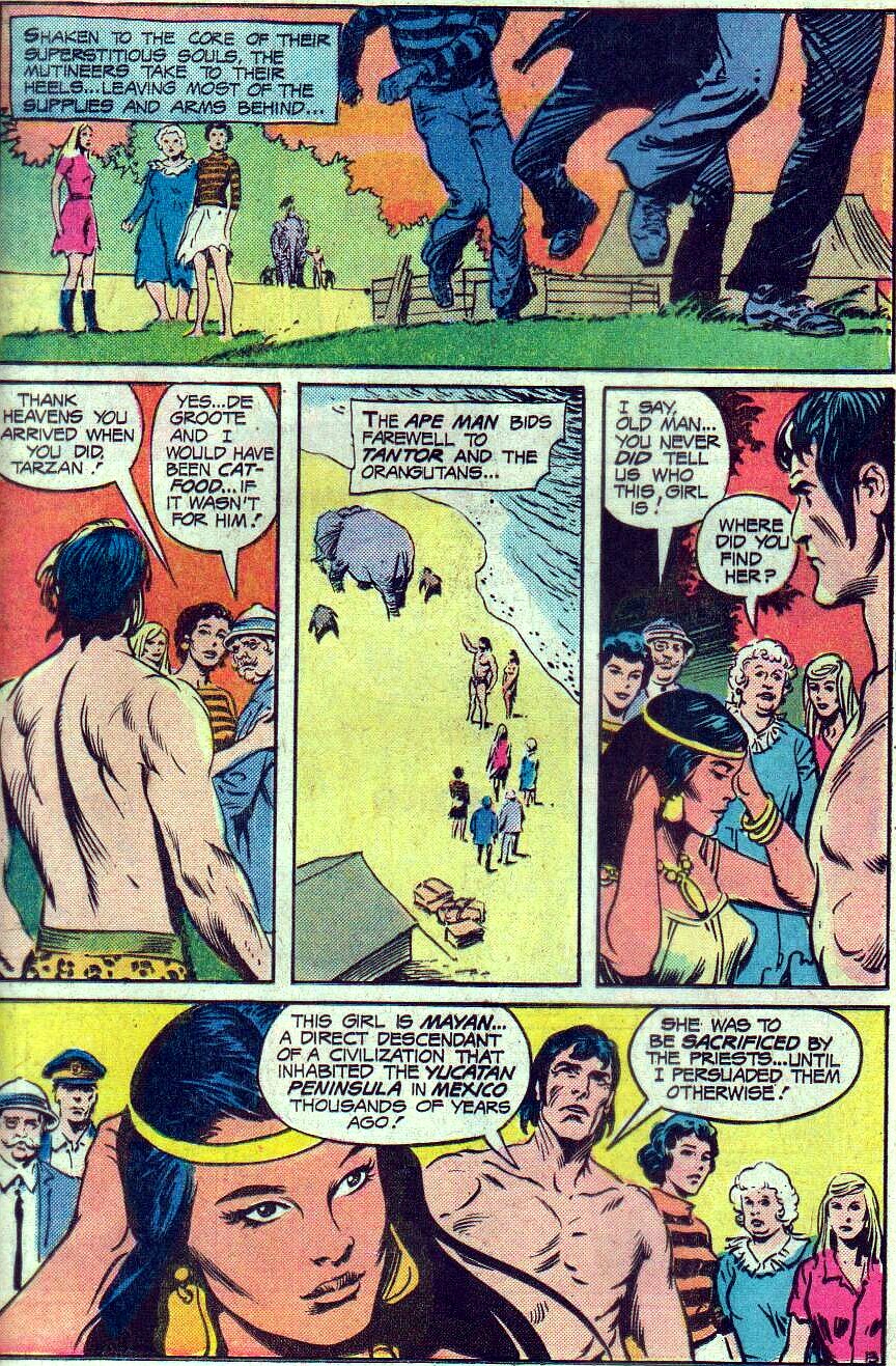 Read online Tarzan (1972) comic -  Issue #242 - 14