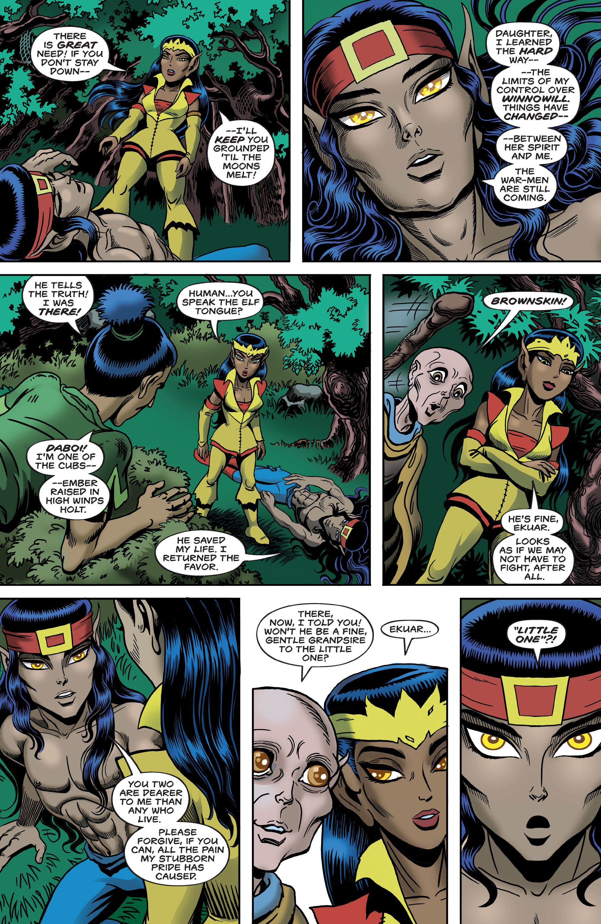 Read online ElfQuest: The Final Quest comic -  Issue #18 - 19
