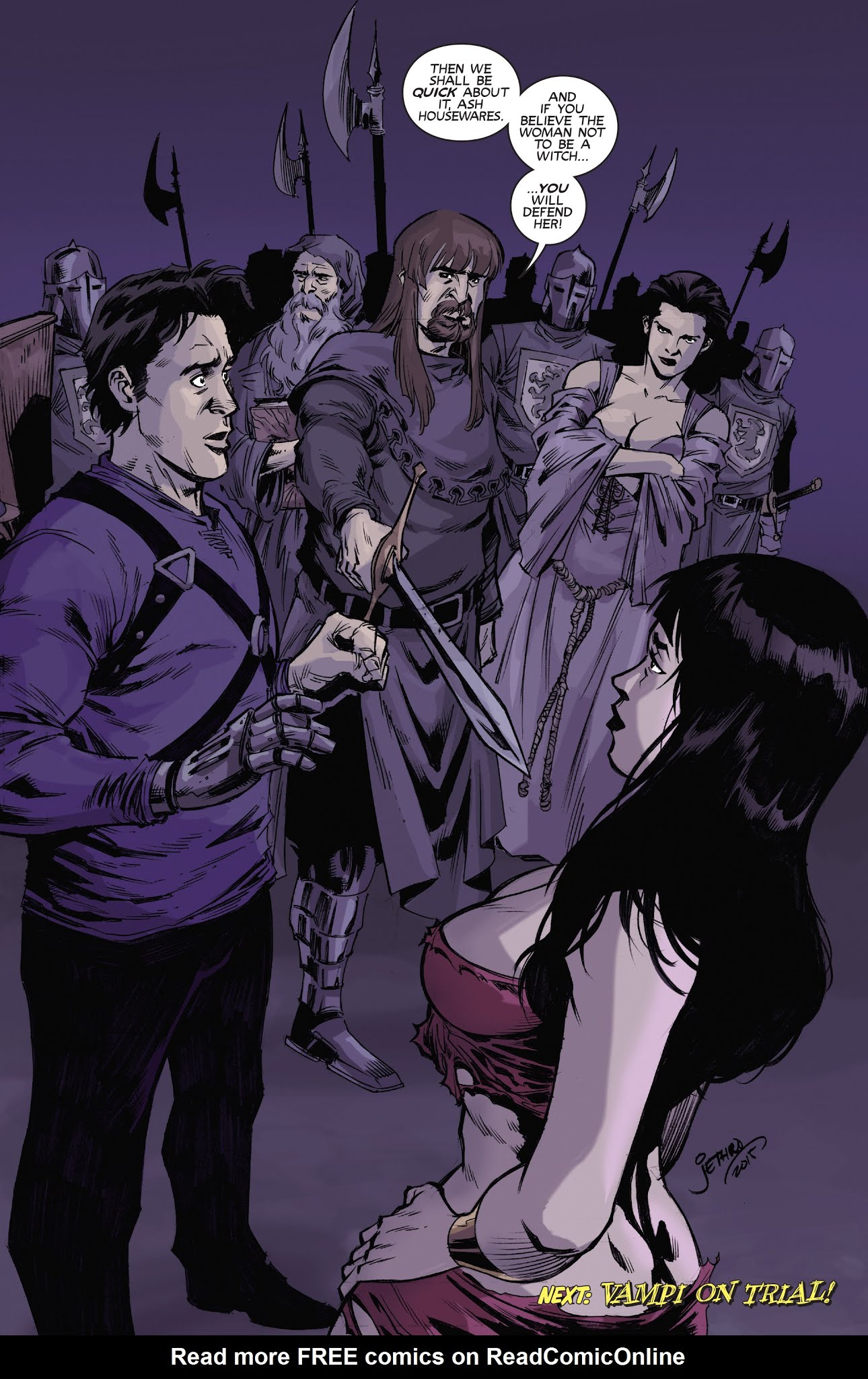 Read online Vampirella/Army of Darkness comic -  Issue #2 - 23