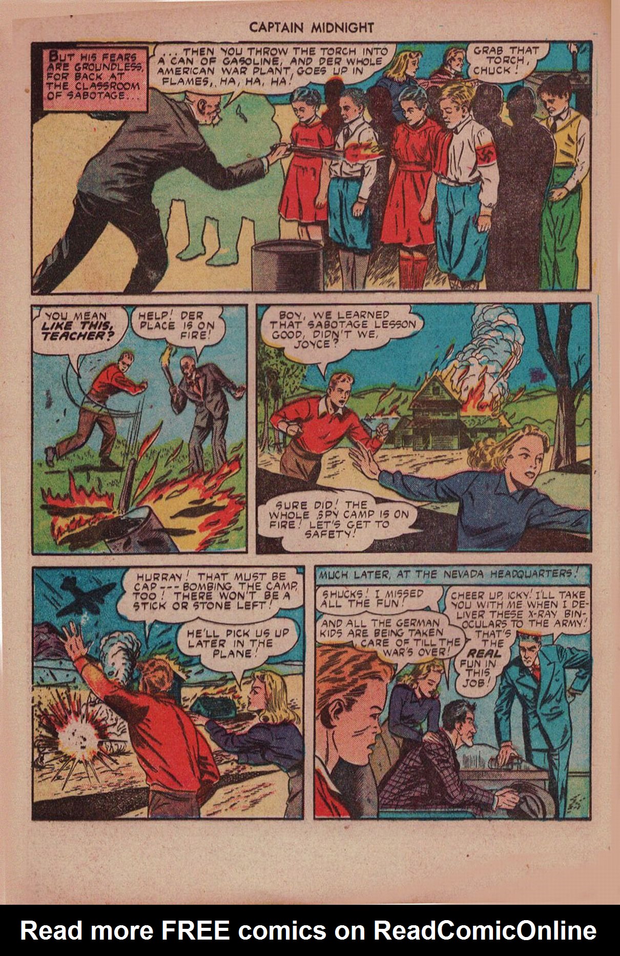 Read online Captain Midnight (1942) comic -  Issue #16 - 24