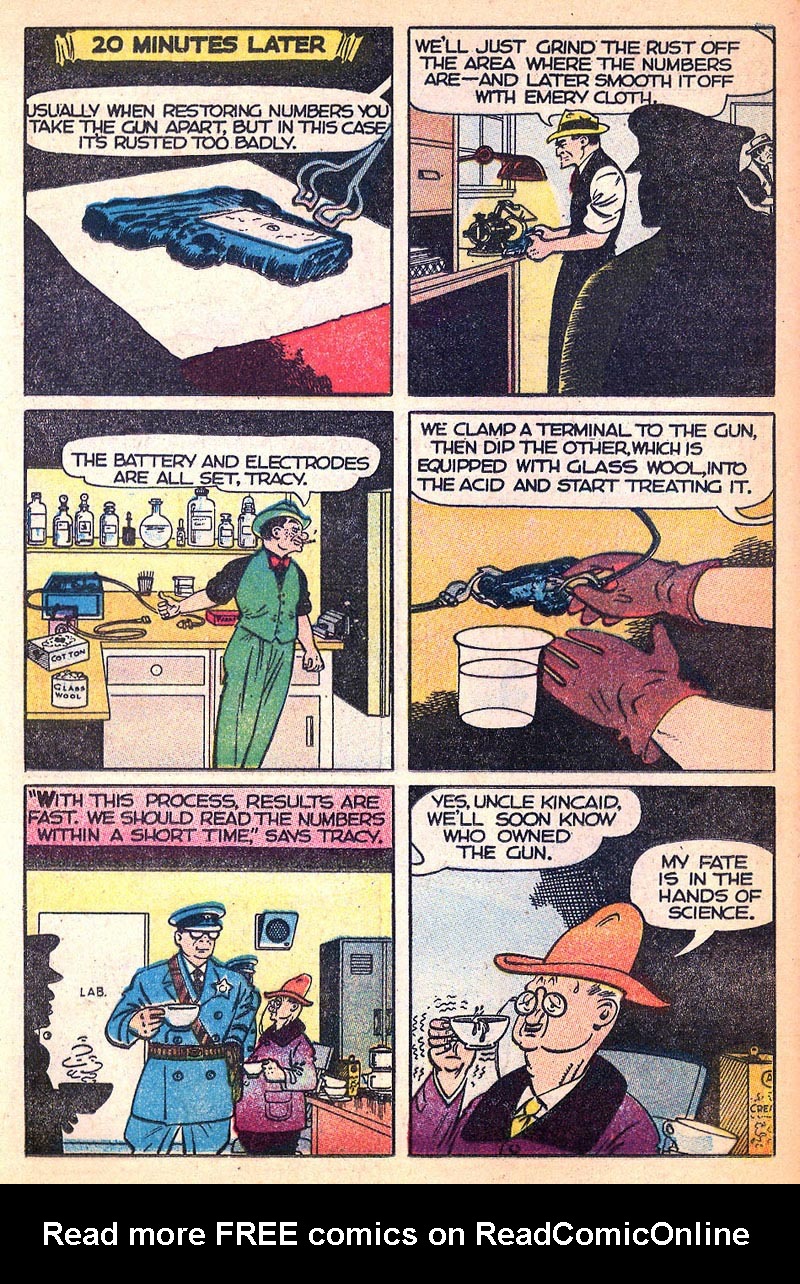 Read online Dick Tracy comic -  Issue #93 - 18