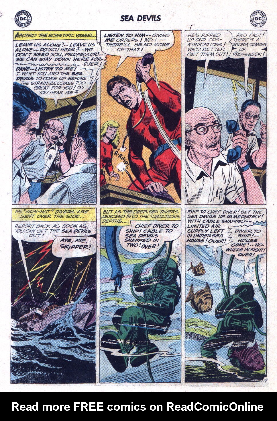 Read online Sea Devils comic -  Issue #11 - 14