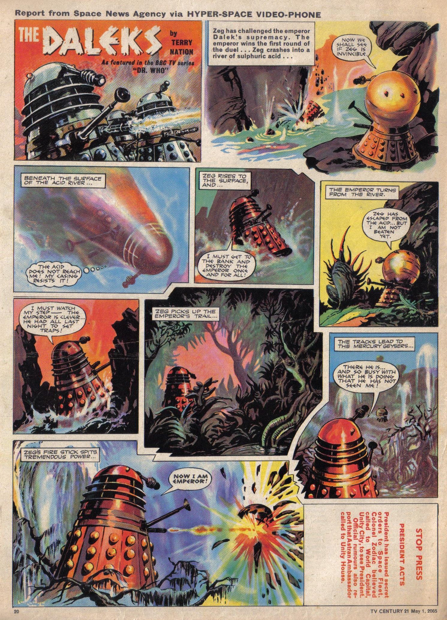Read online TV Century 21 (TV 21) comic -  Issue #15 - 19
