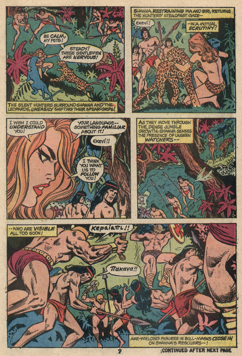 Read online Shanna, the She-Devil (1972) comic -  Issue #3 - 8