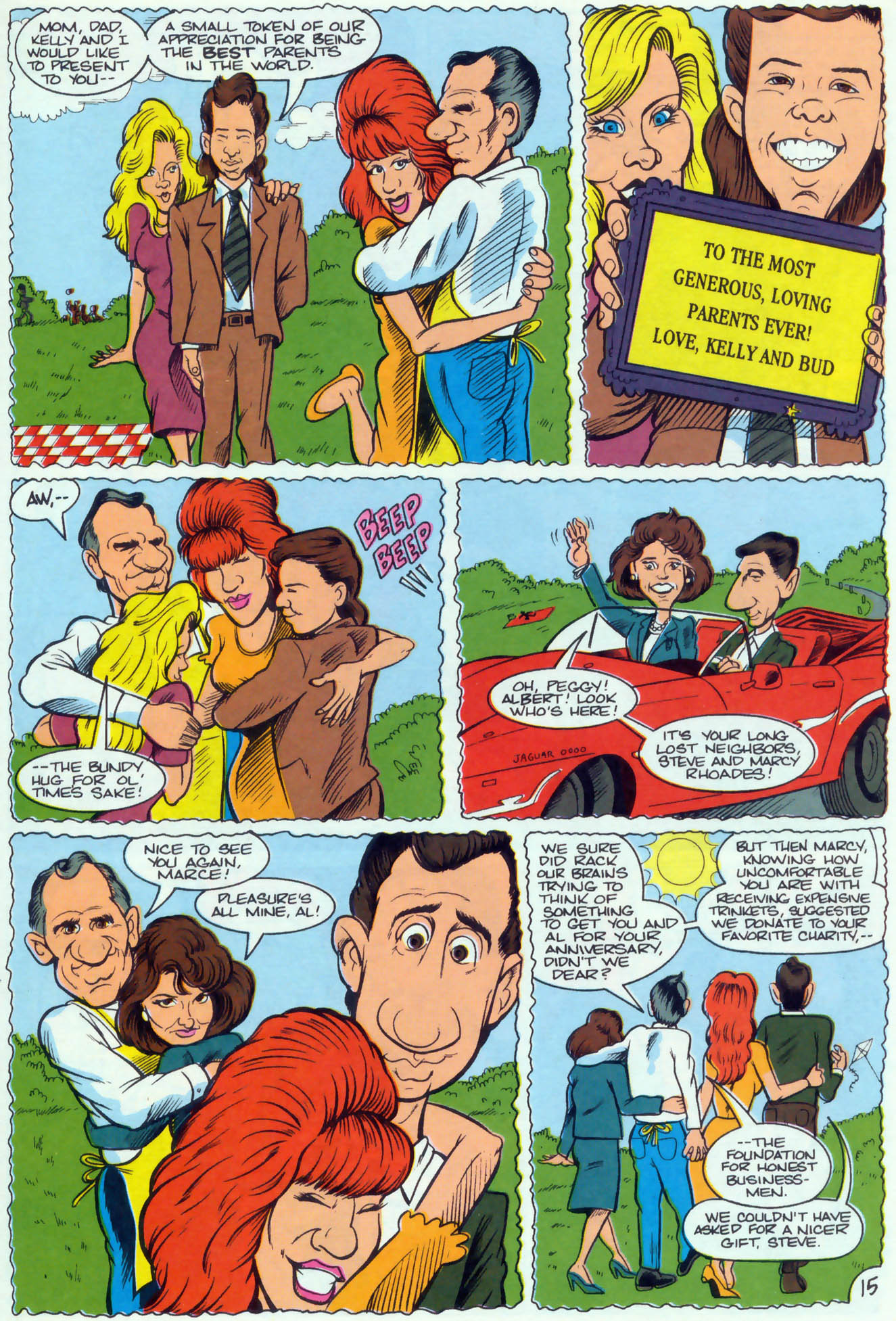 Read online Married... with Children (1990) comic -  Issue #6 - 16