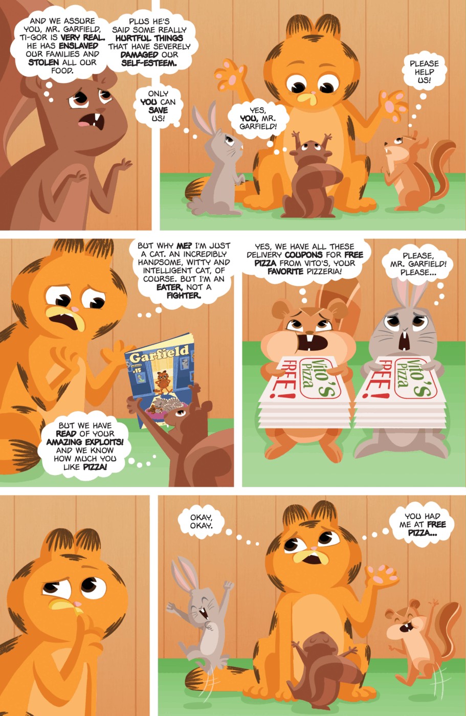 Read online Garfield comic -  Issue #18 - 19