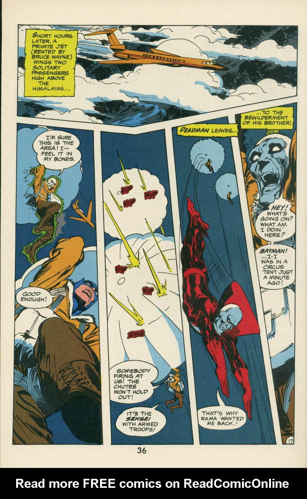 Read online Deadman (1985) comic -  Issue #7 - 36