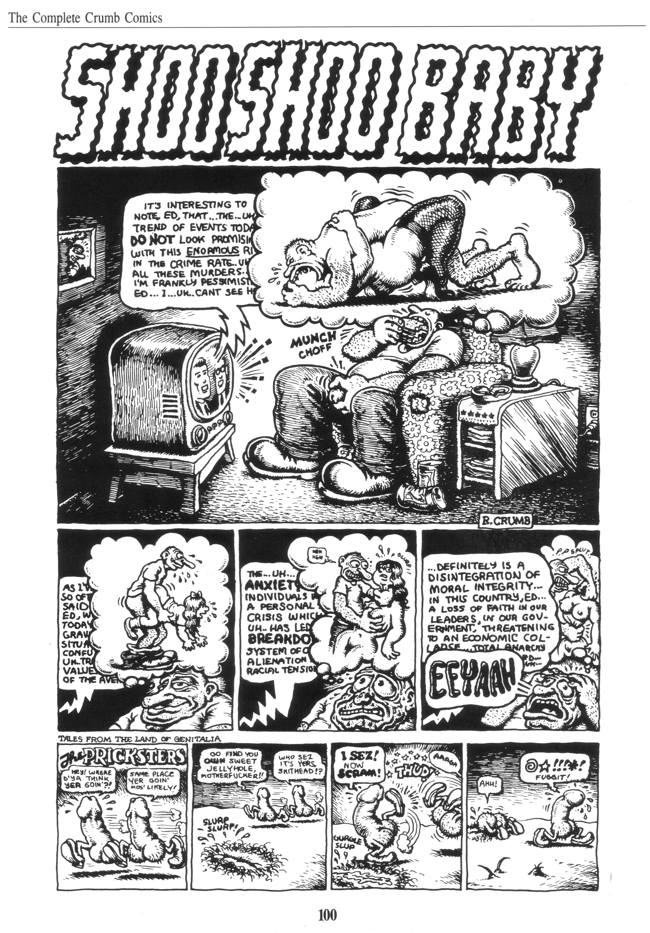 Read online The Complete Crumb Comics comic -  Issue # TPB 5 - 111
