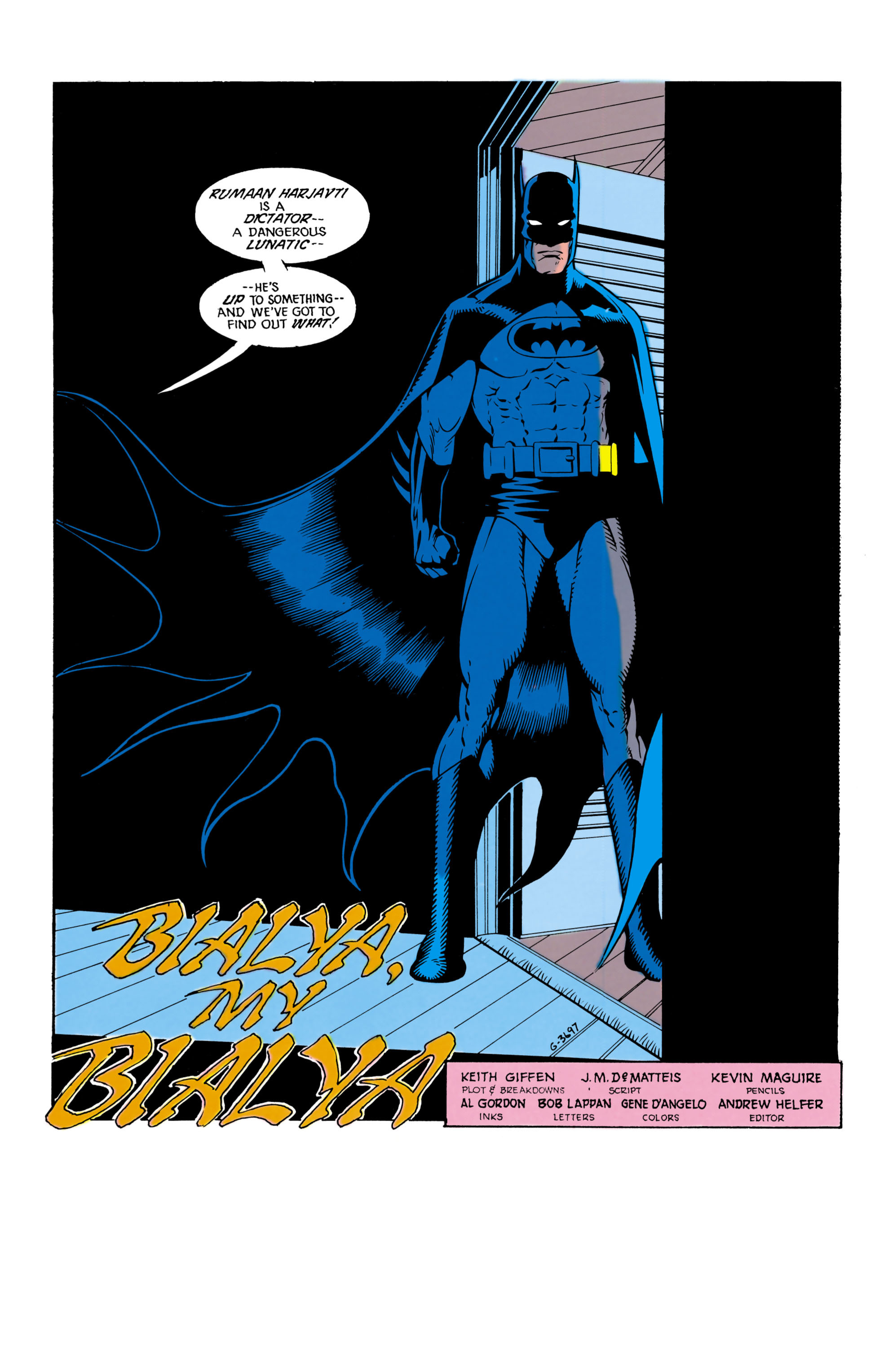 Read online Justice League International (1987) comic -  Issue #16 - 2