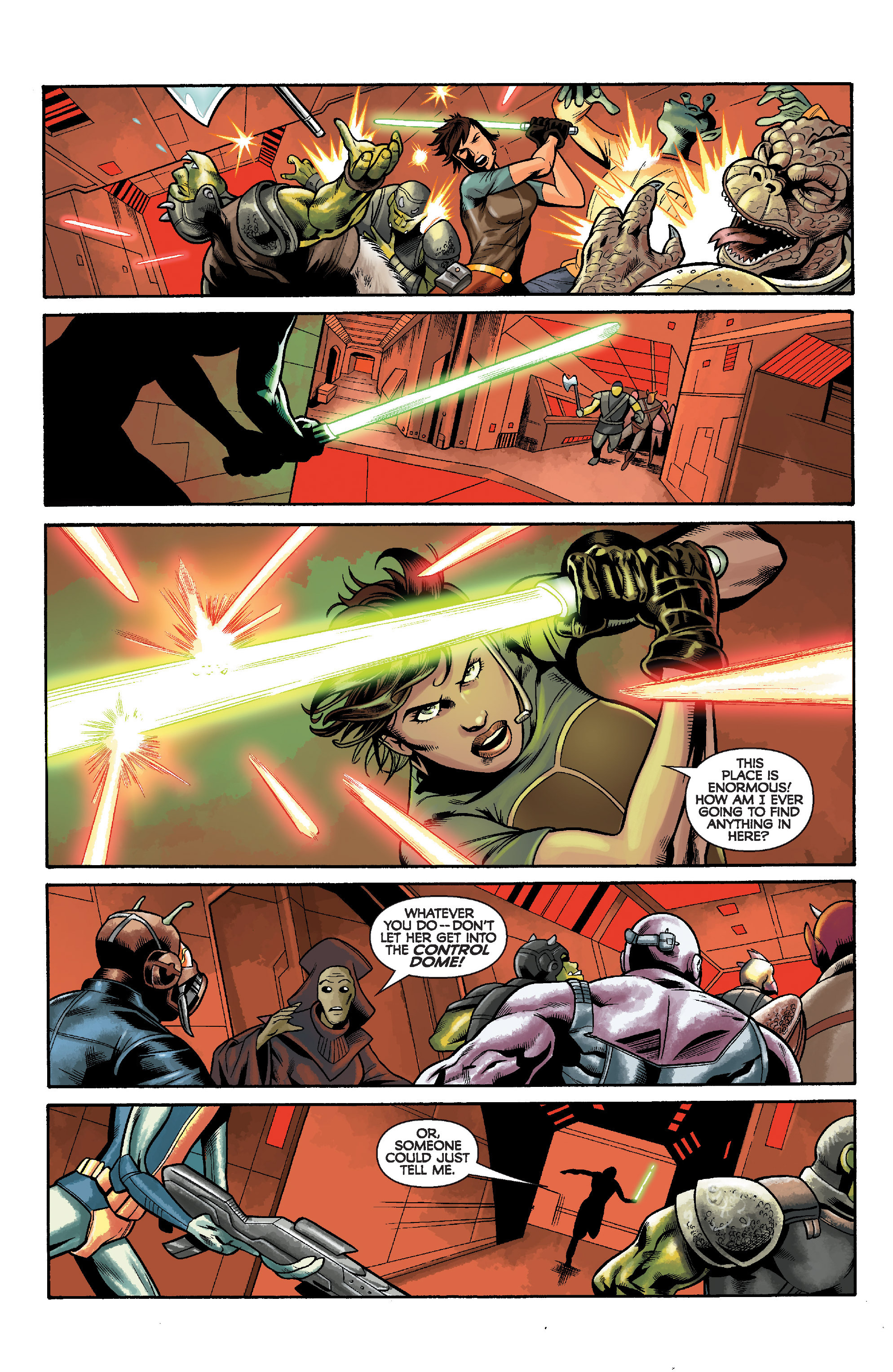 Read online Star Wars: Knight Errant - Deluge comic -  Issue #5 - 10