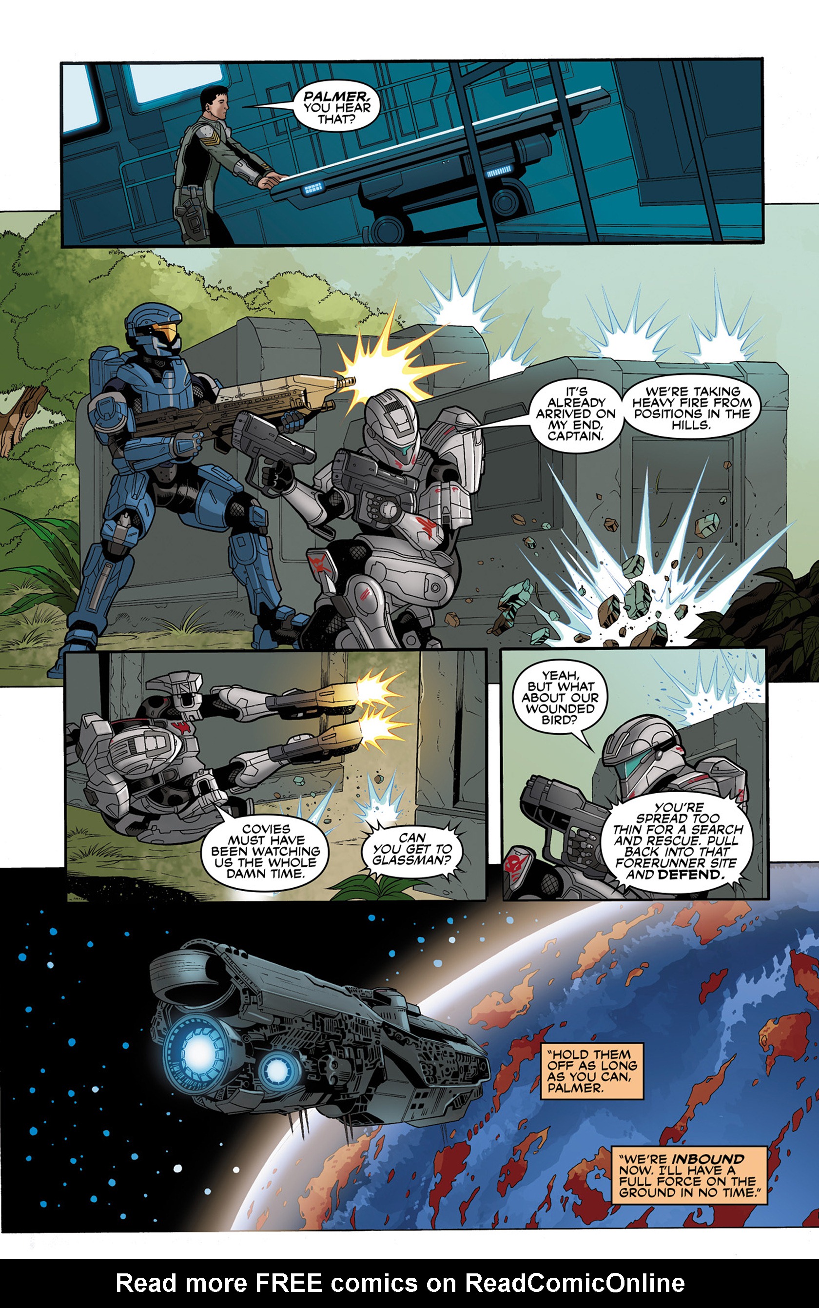 Read online Halo: Escalation comic -  Issue #14 - 21