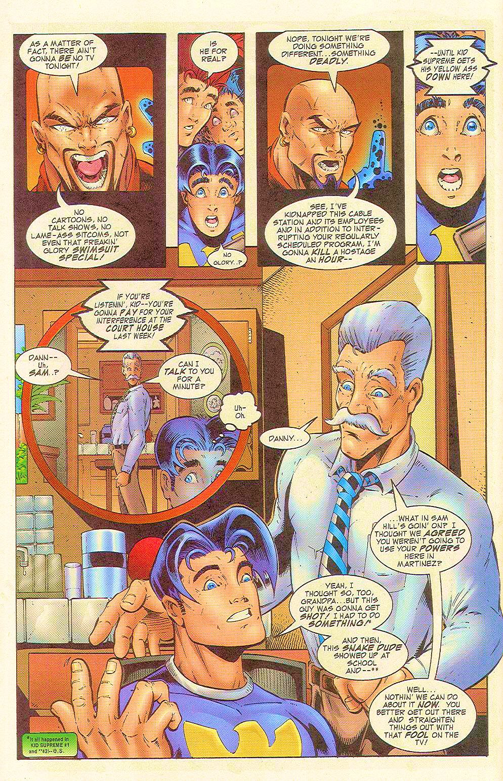 Read online Kid Supreme comic -  Issue #3 - 12