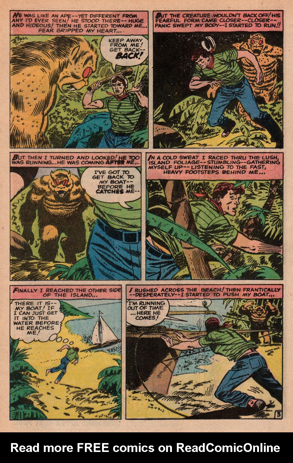 Read online Where Monsters Dwell (1970) comic -  Issue #4 - 13