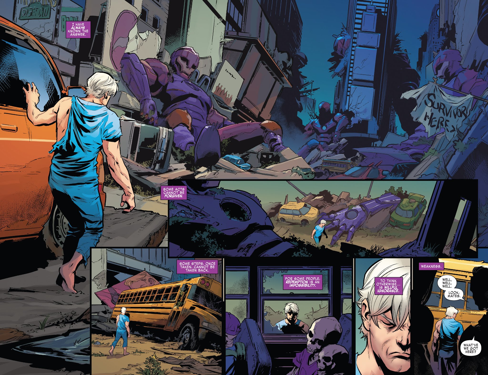 Read online X-Men: Blue comic -  Issue #33 - 8