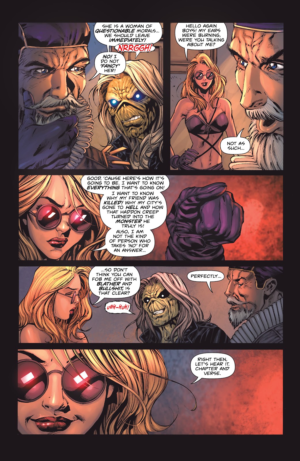 Iron Maiden: Legacy of the Beast - Night City issue 2 - Page 12