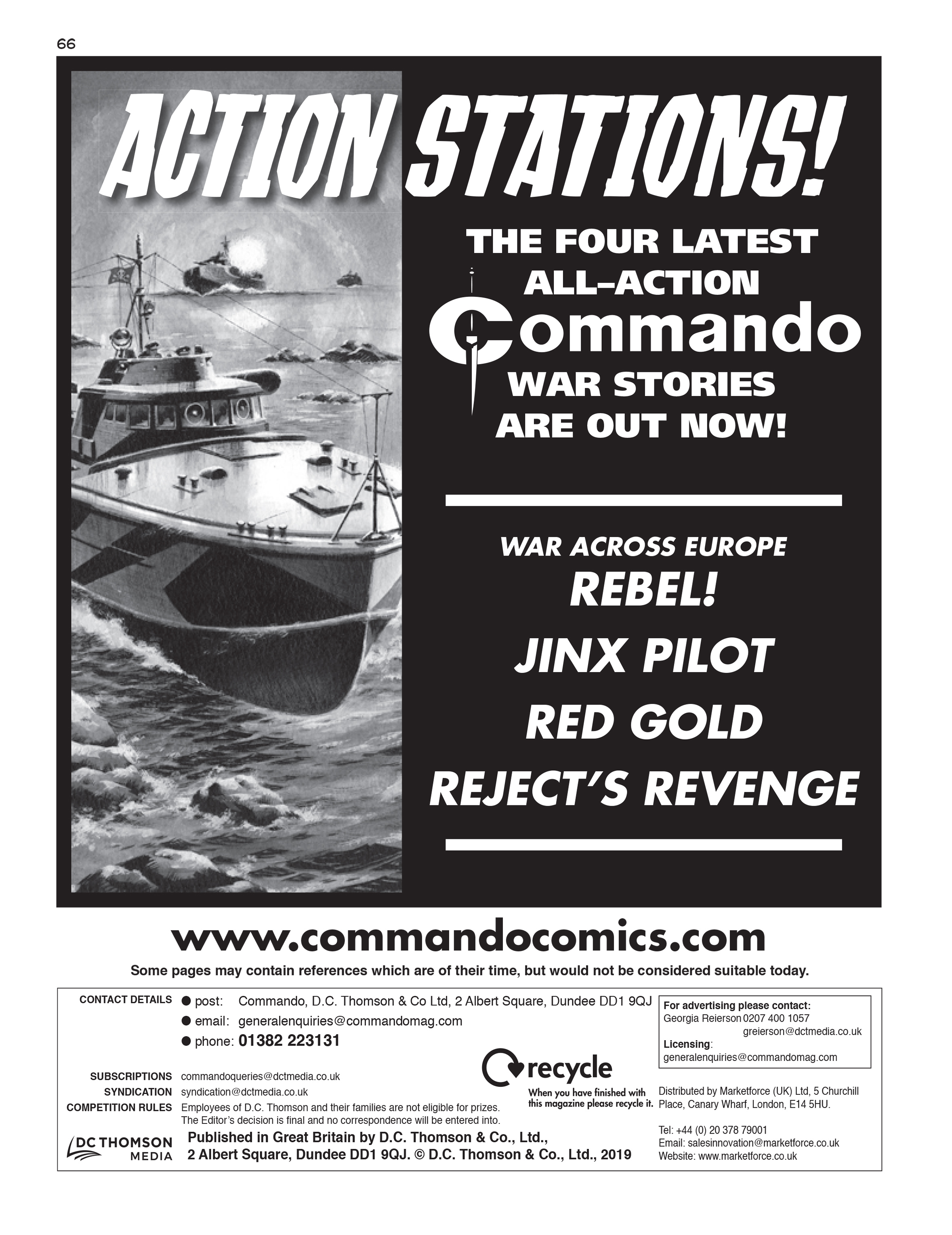 Read online Commando: For Action and Adventure comic -  Issue #5204 - 65