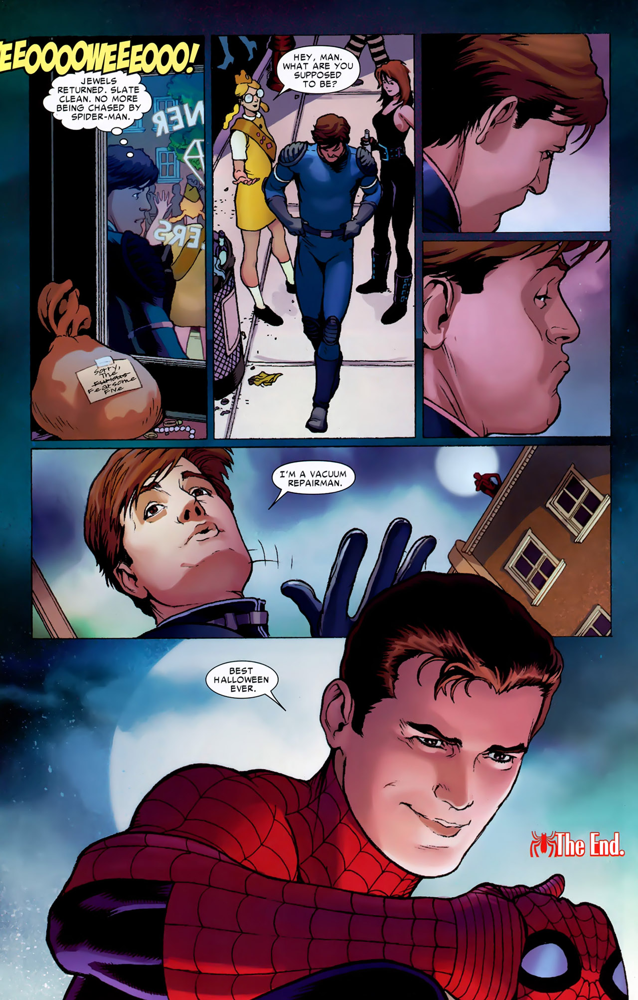 Read online Spider-Man: The Short Halloween comic -  Issue # Full - 35