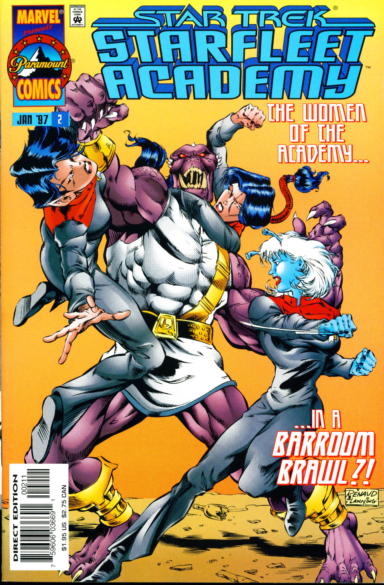 Read online Star Trek: Starfleet Academy (1996) comic -  Issue #2 - 2