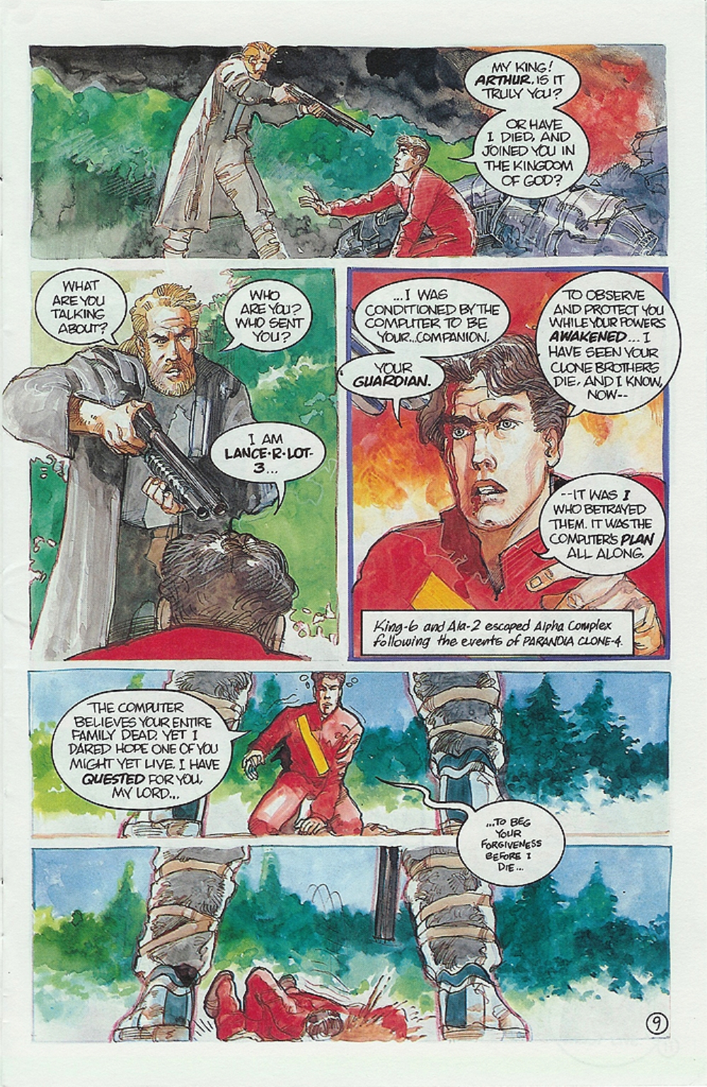 Read online Paranoia comic -  Issue #6 - 11