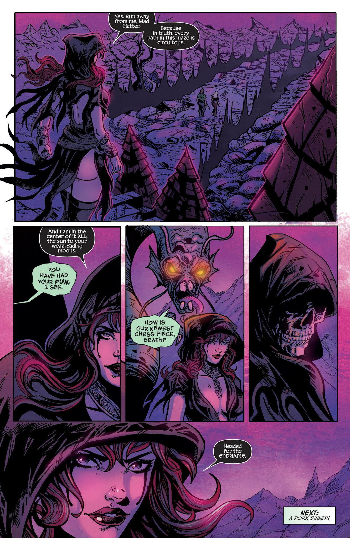 Read online Grimm Fairy Tales presents Wonderland: Through the Looking Glass comic -  Issue #3 - 23