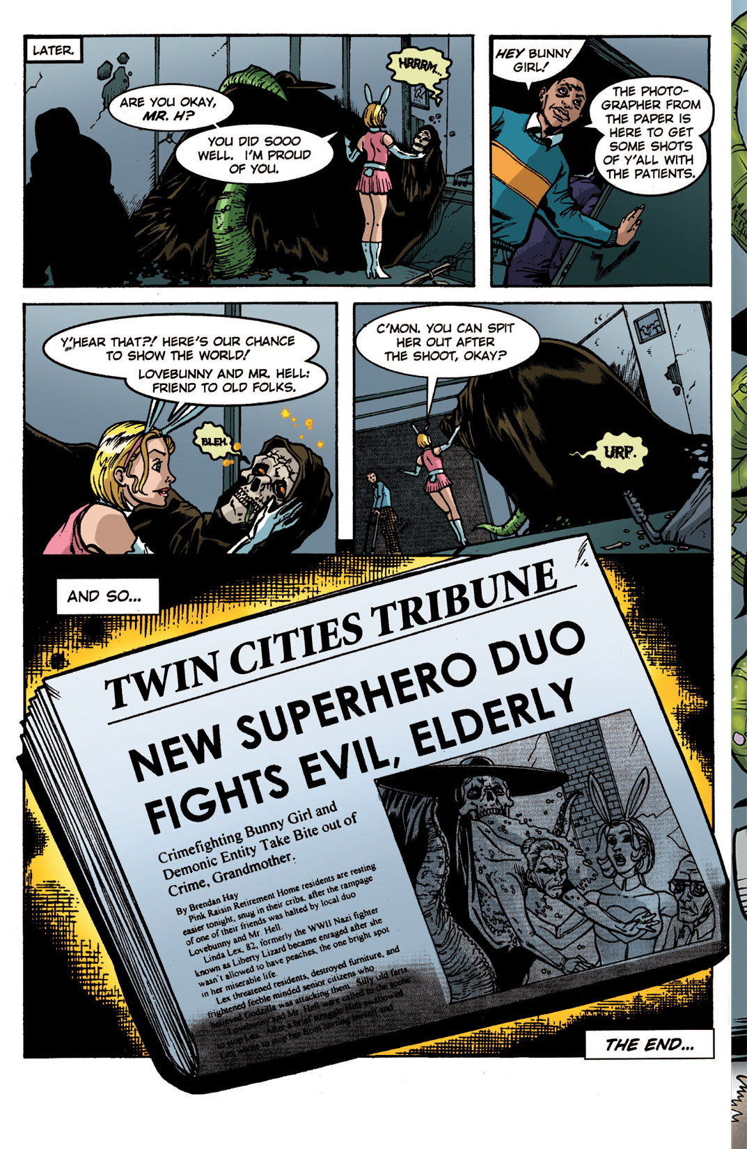 Read online Lovebunny & Mr. Hell comic -  Issue # TPB - 91