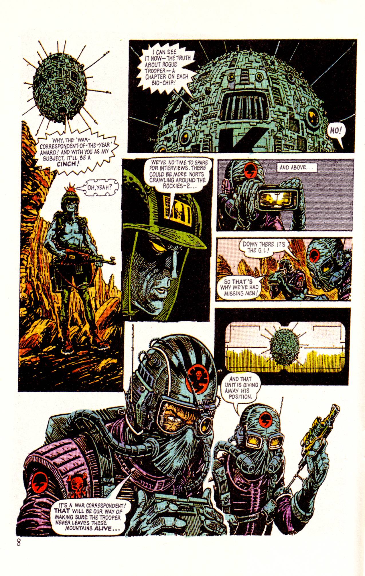 Read online Rogue Trooper (1986) comic -  Issue #13 - 9