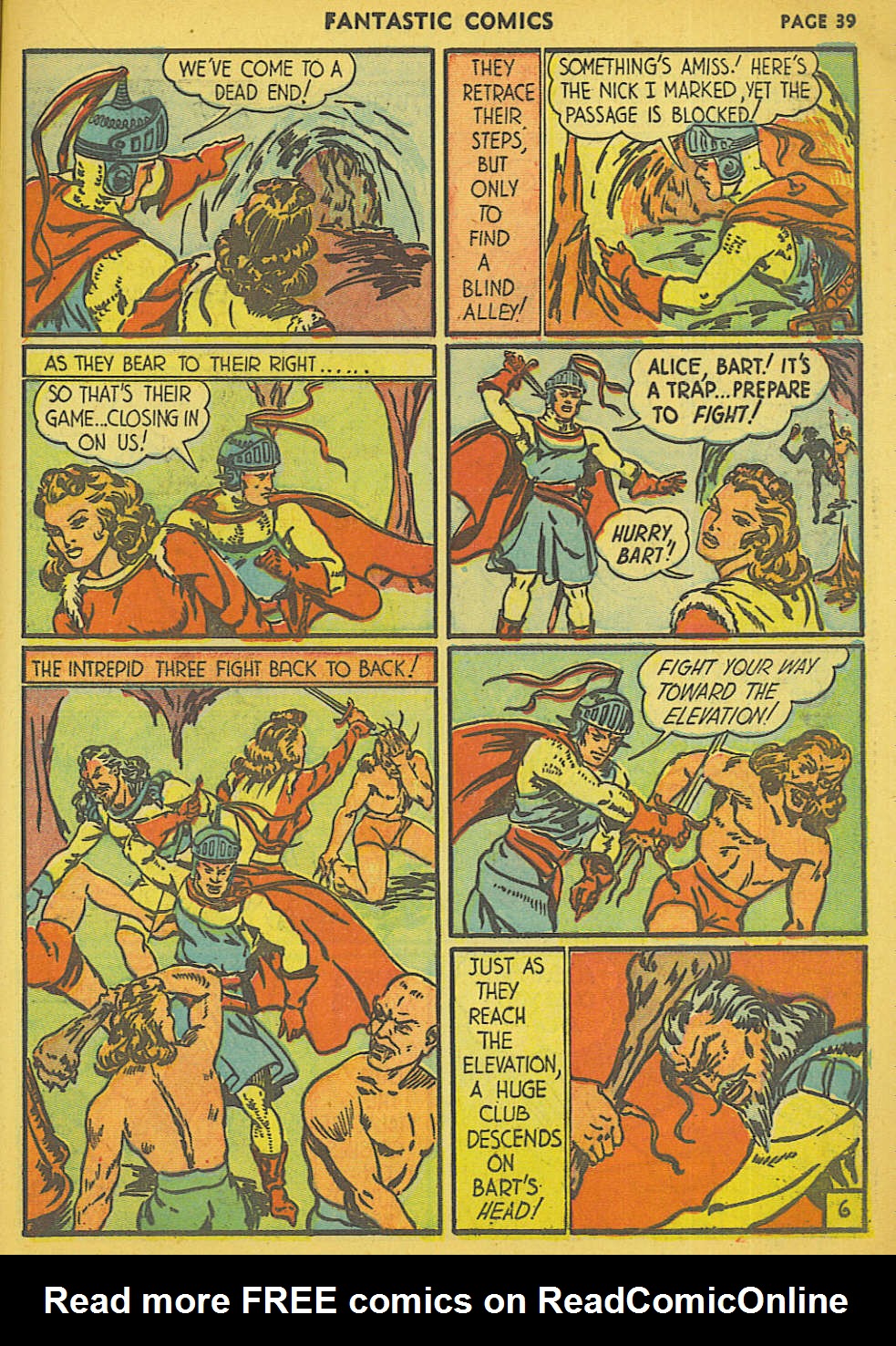 Read online Fantastic Comics comic -  Issue #15 - 32