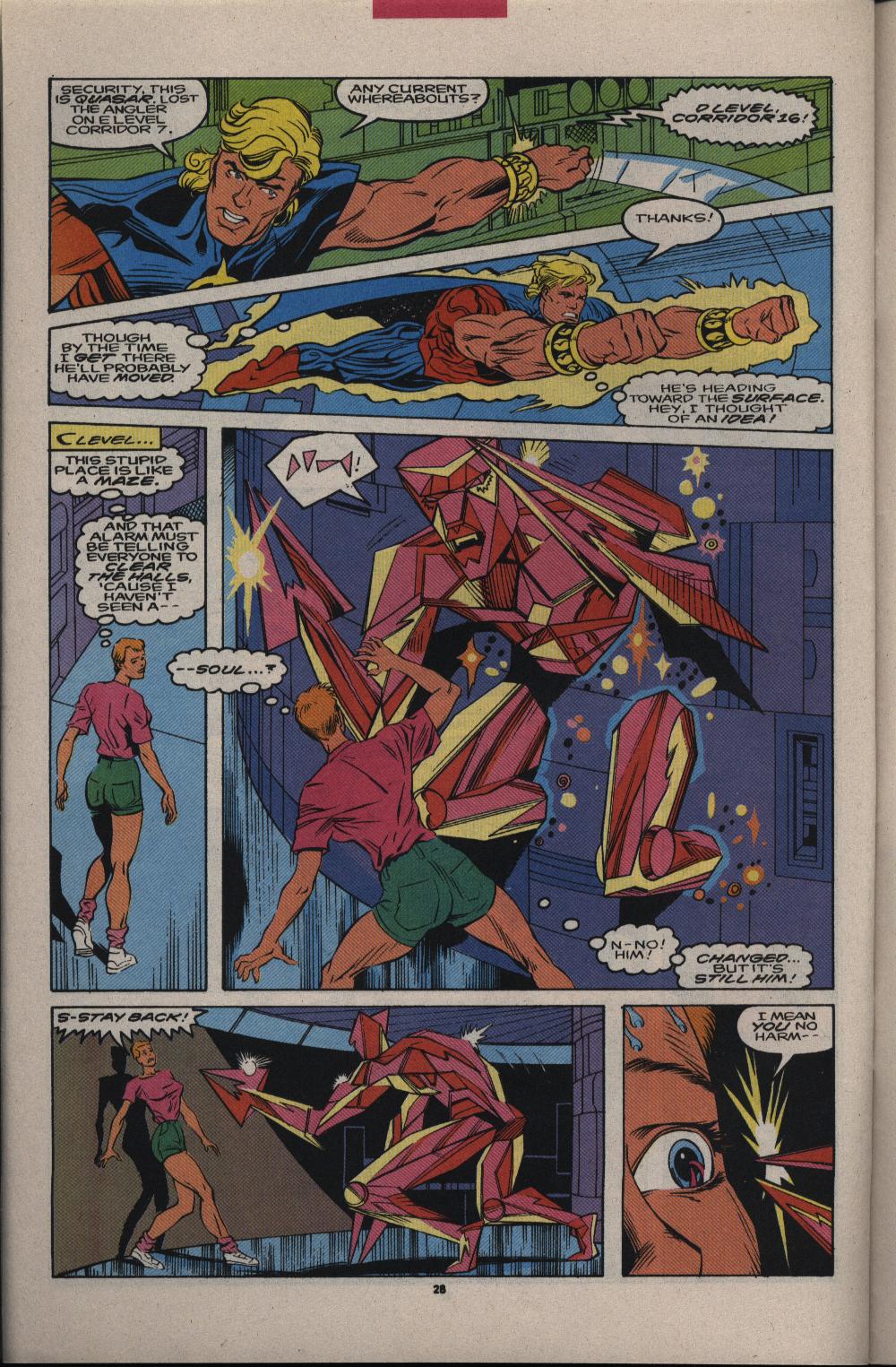 Read online Quasar comic -  Issue #51 - 21