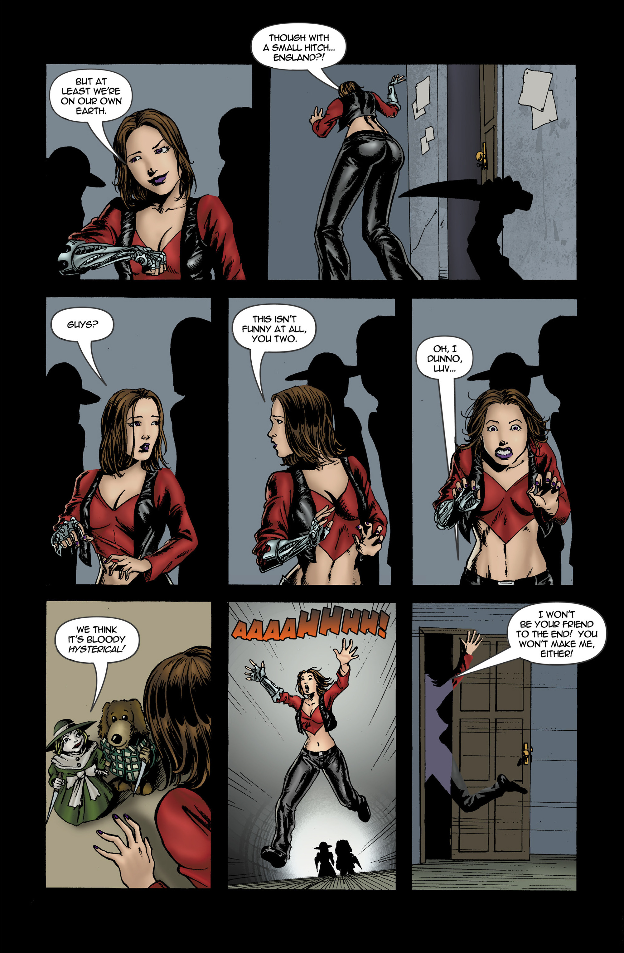 Read online Chaos Campus: Sorority Girls Vs. Zombies comic -  Issue #11 - 4