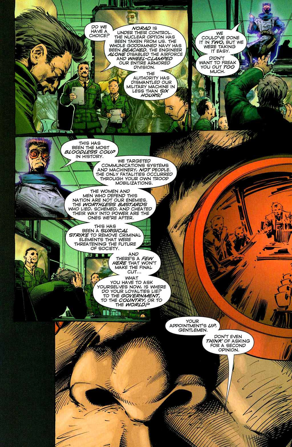 Read online Coup D'Etat comic -  Issue #4 - 13